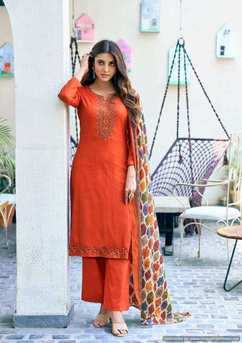 Saanvi Romani – Dress Material - Wholesale Catalog