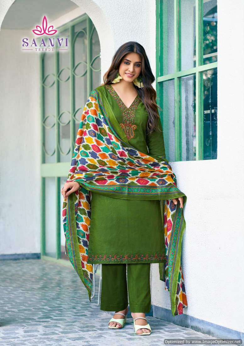 Saanvi Romani – Dress Material - Wholesale Catalog