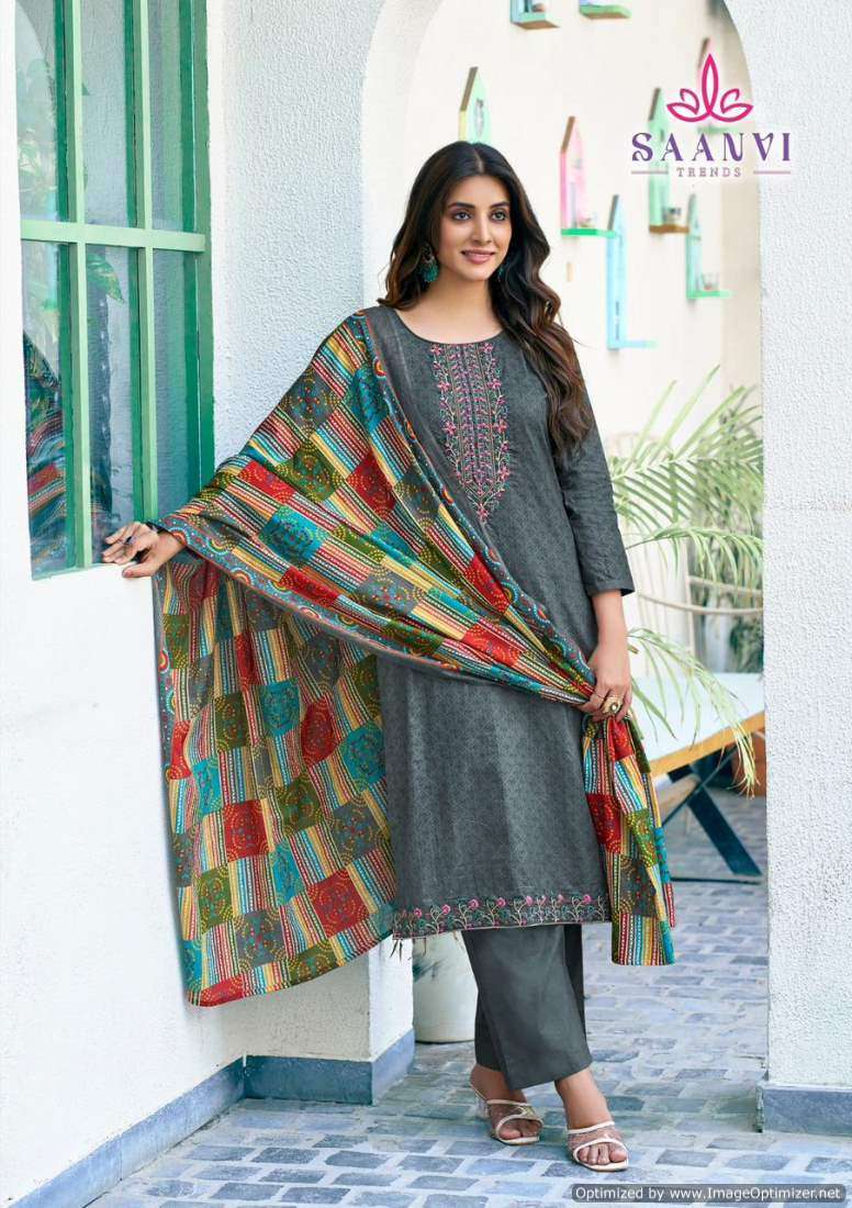 Saanvi Romani – Dress Material - Wholesale Catalog