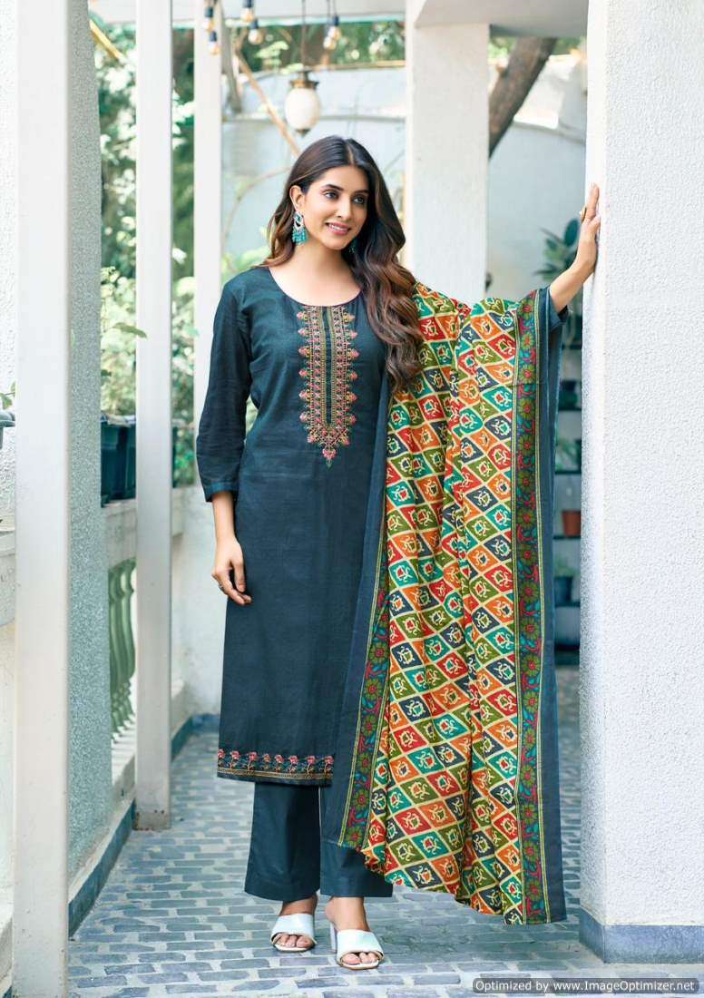 Saanvi Romani – Dress Material - Wholesale Catalog