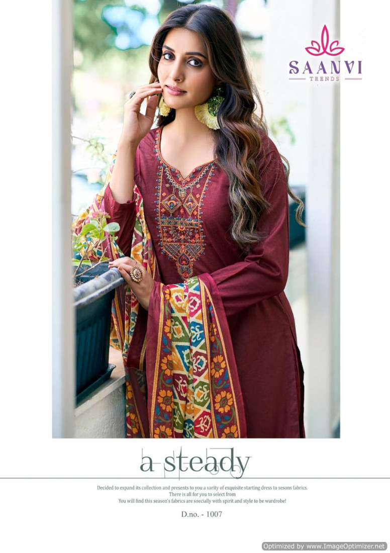 Saanvi Romani – Dress Material - Wholesale Catalog