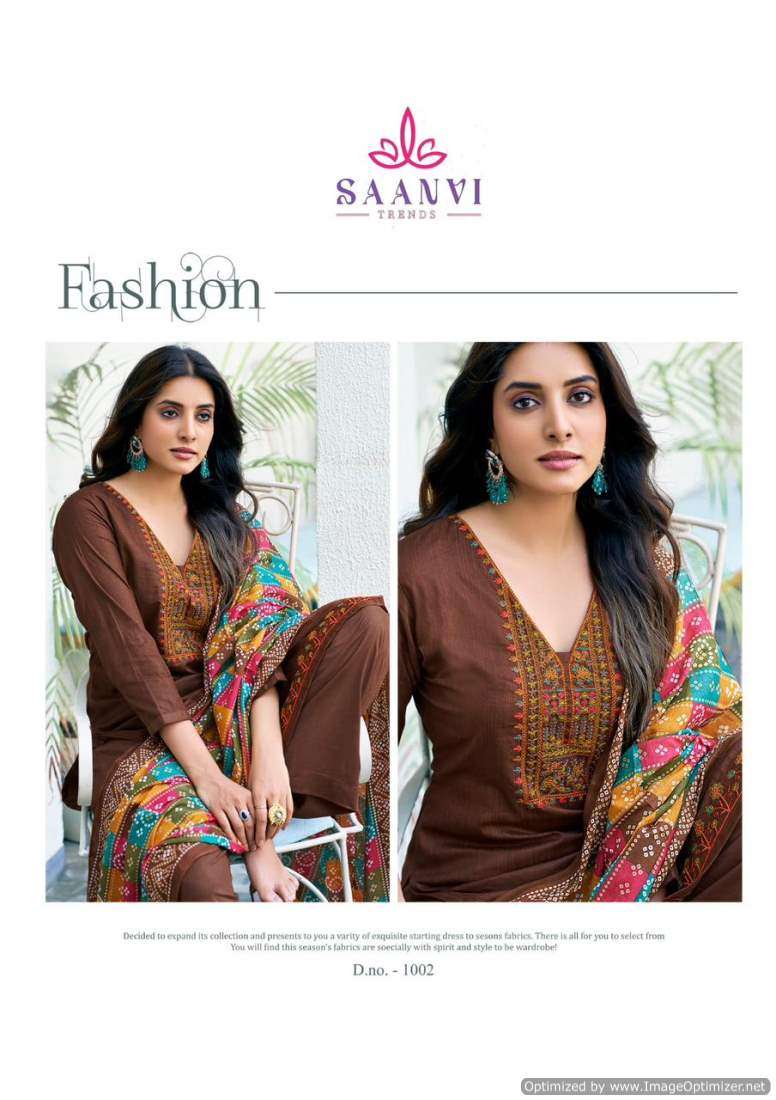 Saanvi Romani – Dress Material - Wholesale Catalog