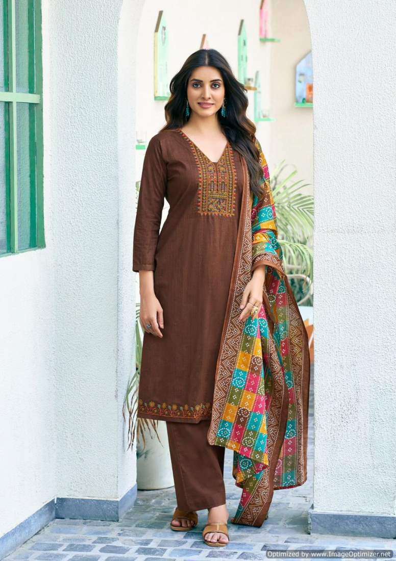 Saanvi Romani – Dress Material - Wholesale Catalog
