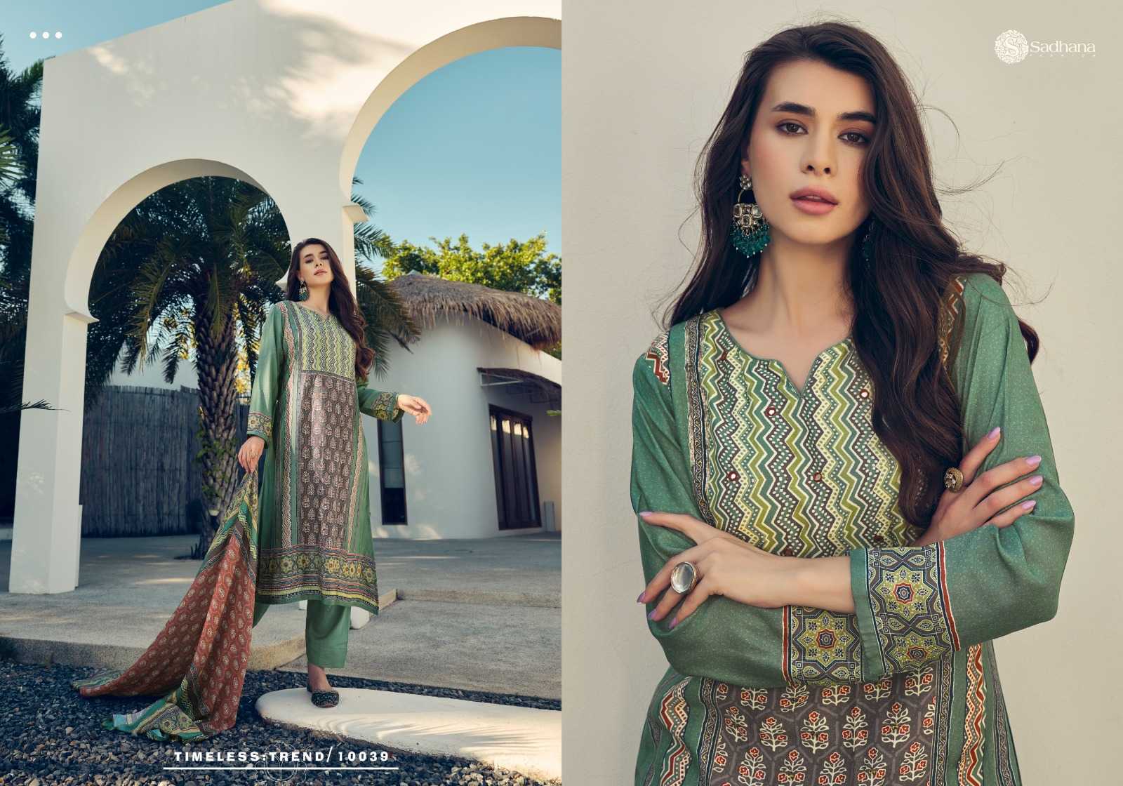 SADHANA FASHION HARLEEN Salwar Kameez Wholesale catalog