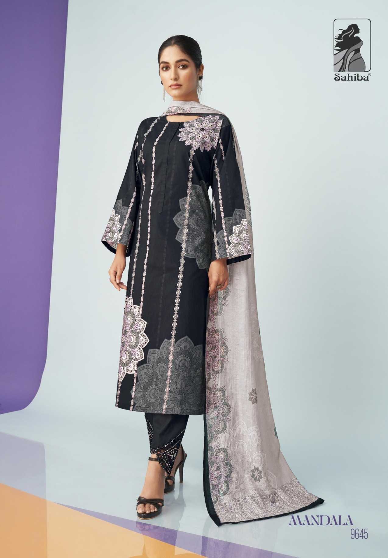Sahiba MANDALA Dress Material Wholesale catalog