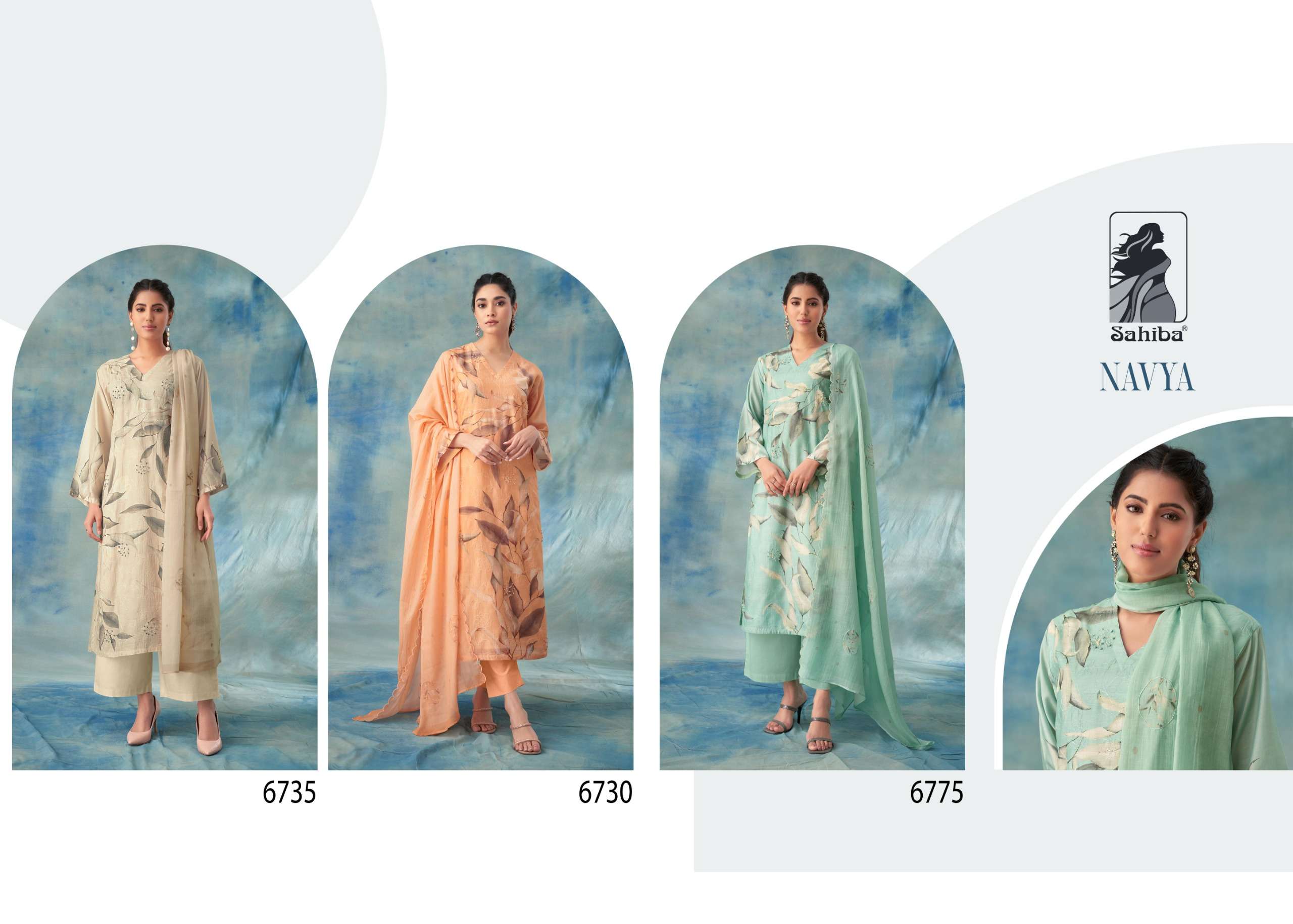 SAHIBA NAVYA Salwar Kameez Wholesale catalog 