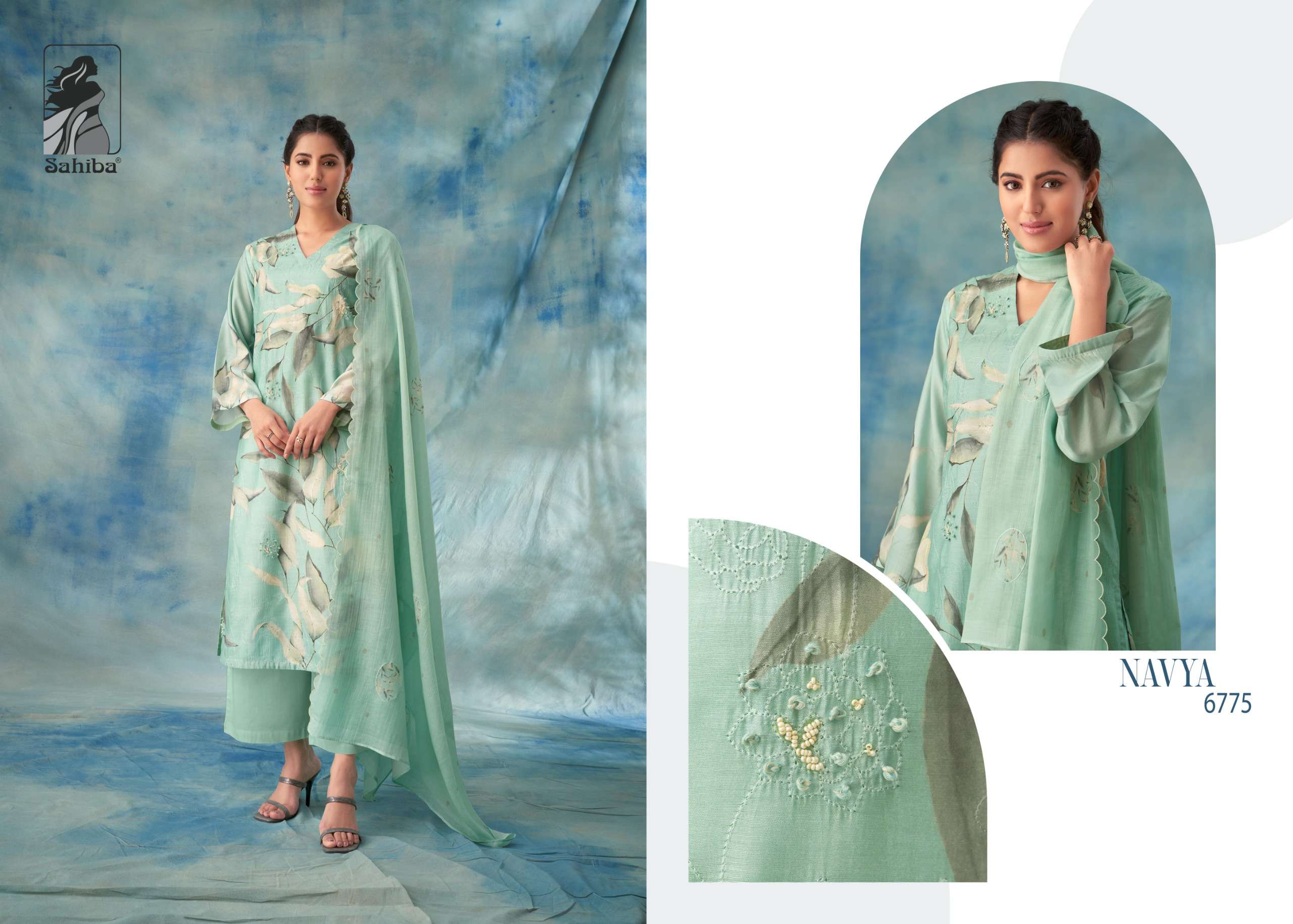 SAHIBA NAVYA Salwar Kameez Wholesale catalog 