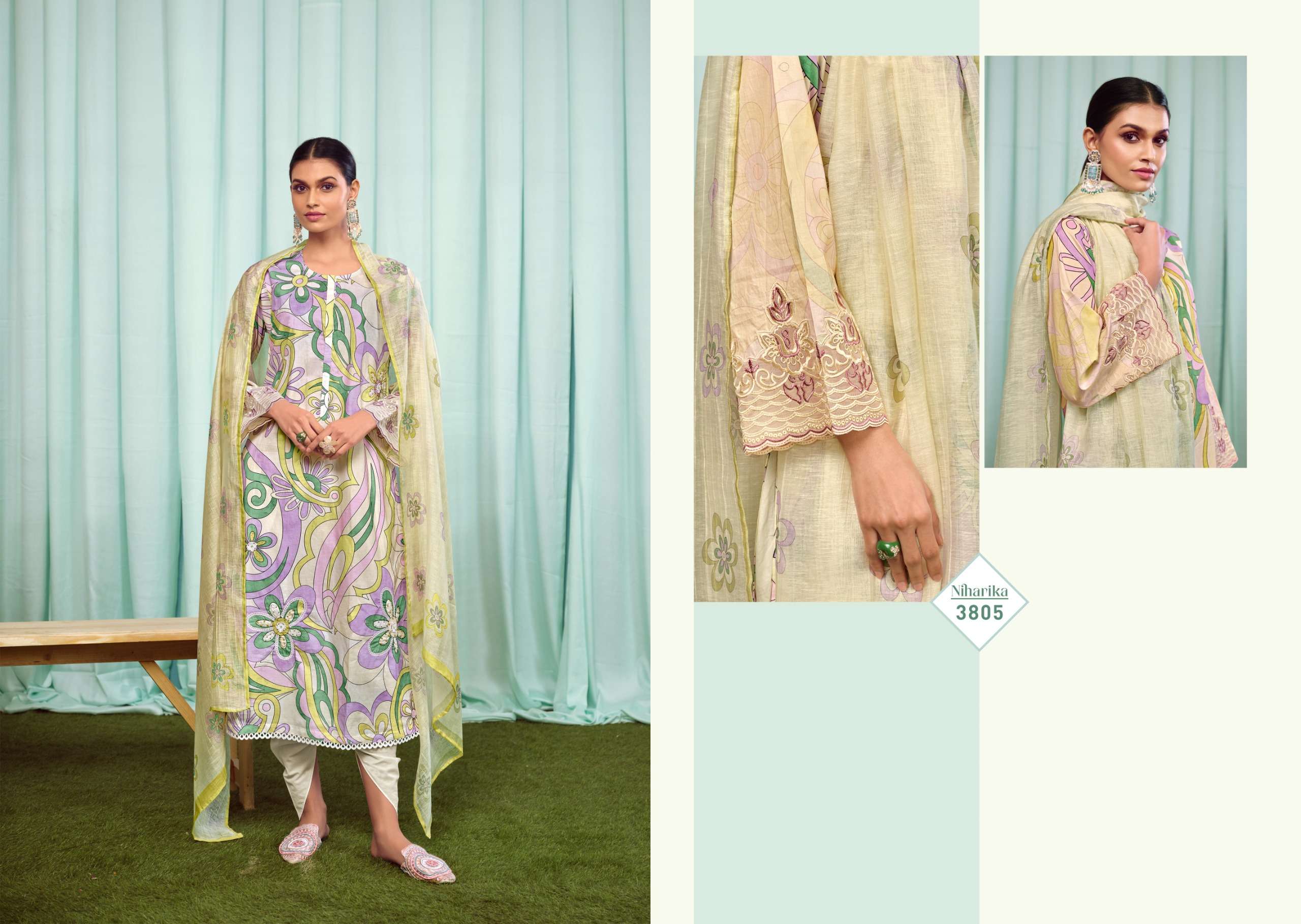 Sahiba NIHARIKA Dress Material Wholesale catalog