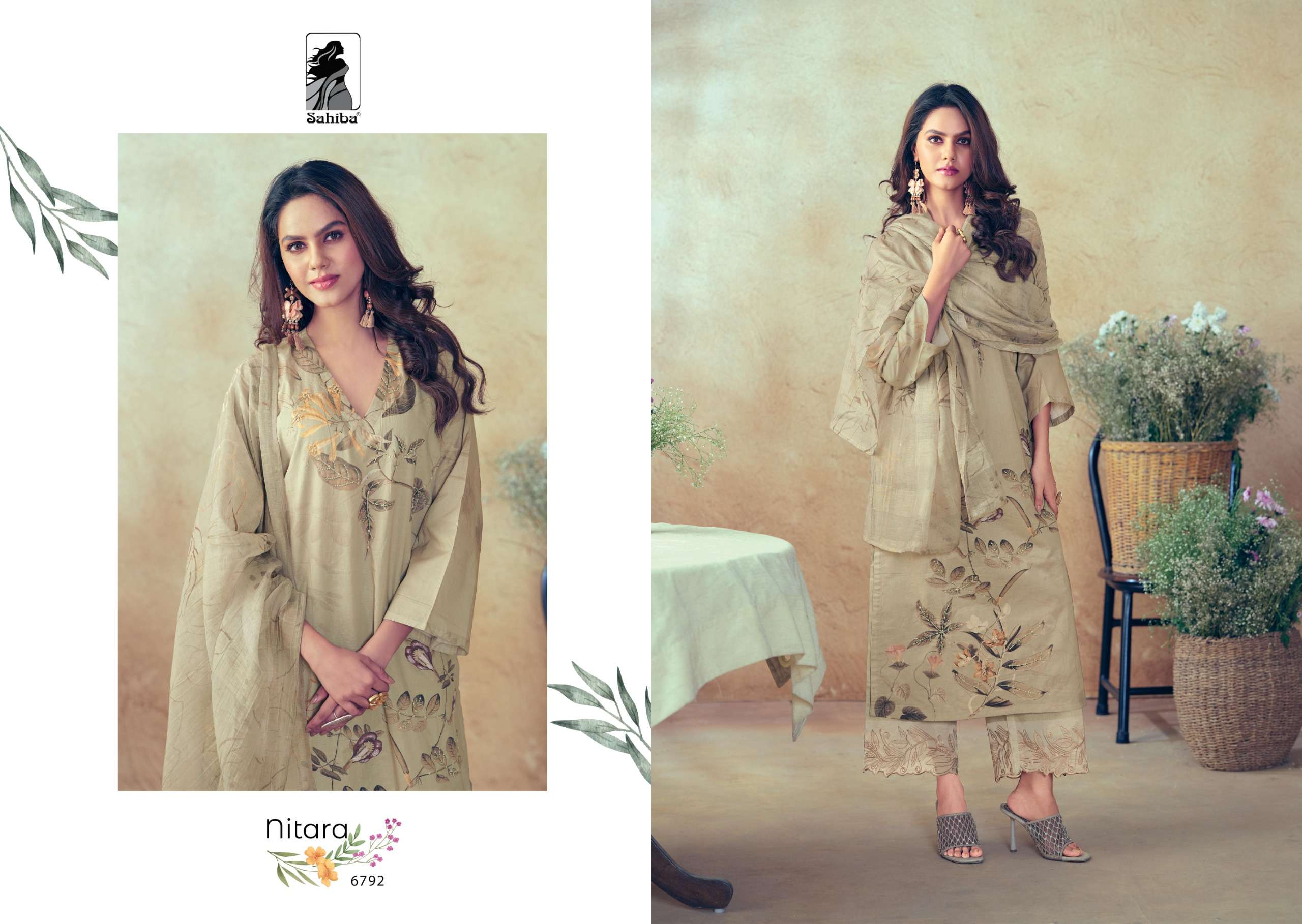 Sahiba NITARA Dress Material Wholesale catalog
