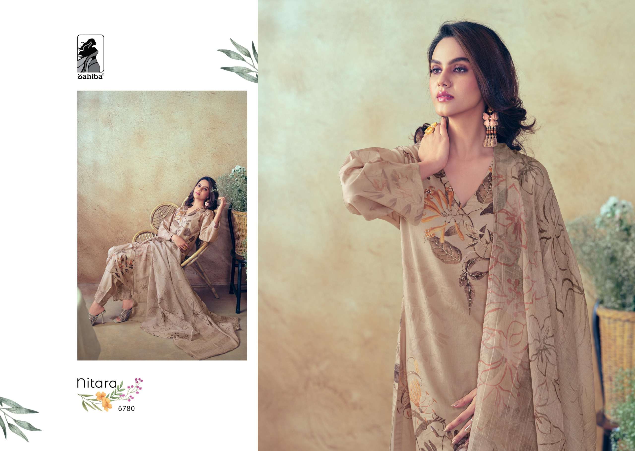 Sahiba NITARA Dress Material Wholesale catalog
