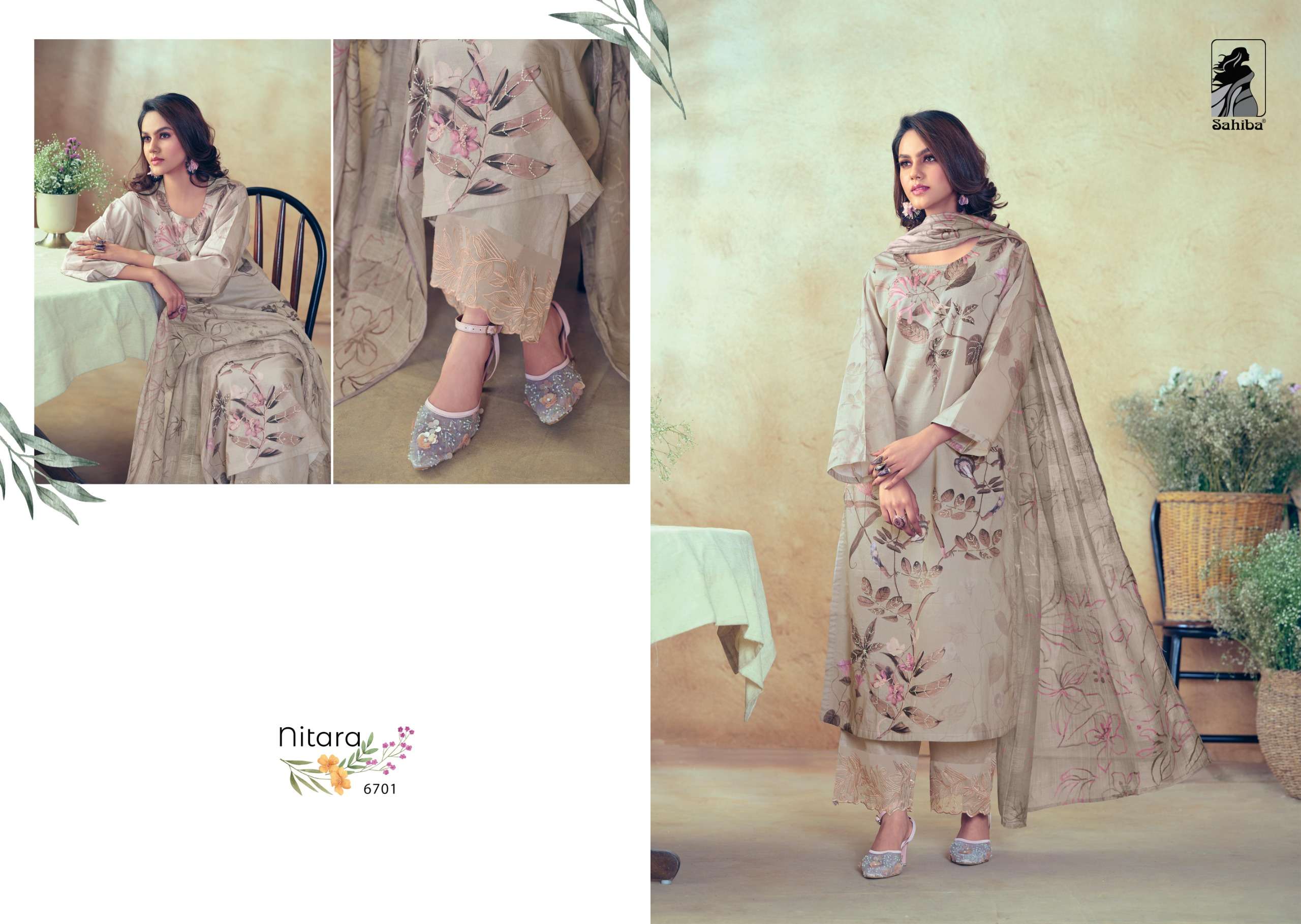 Sahiba NITARA Dress Material Wholesale catalog
