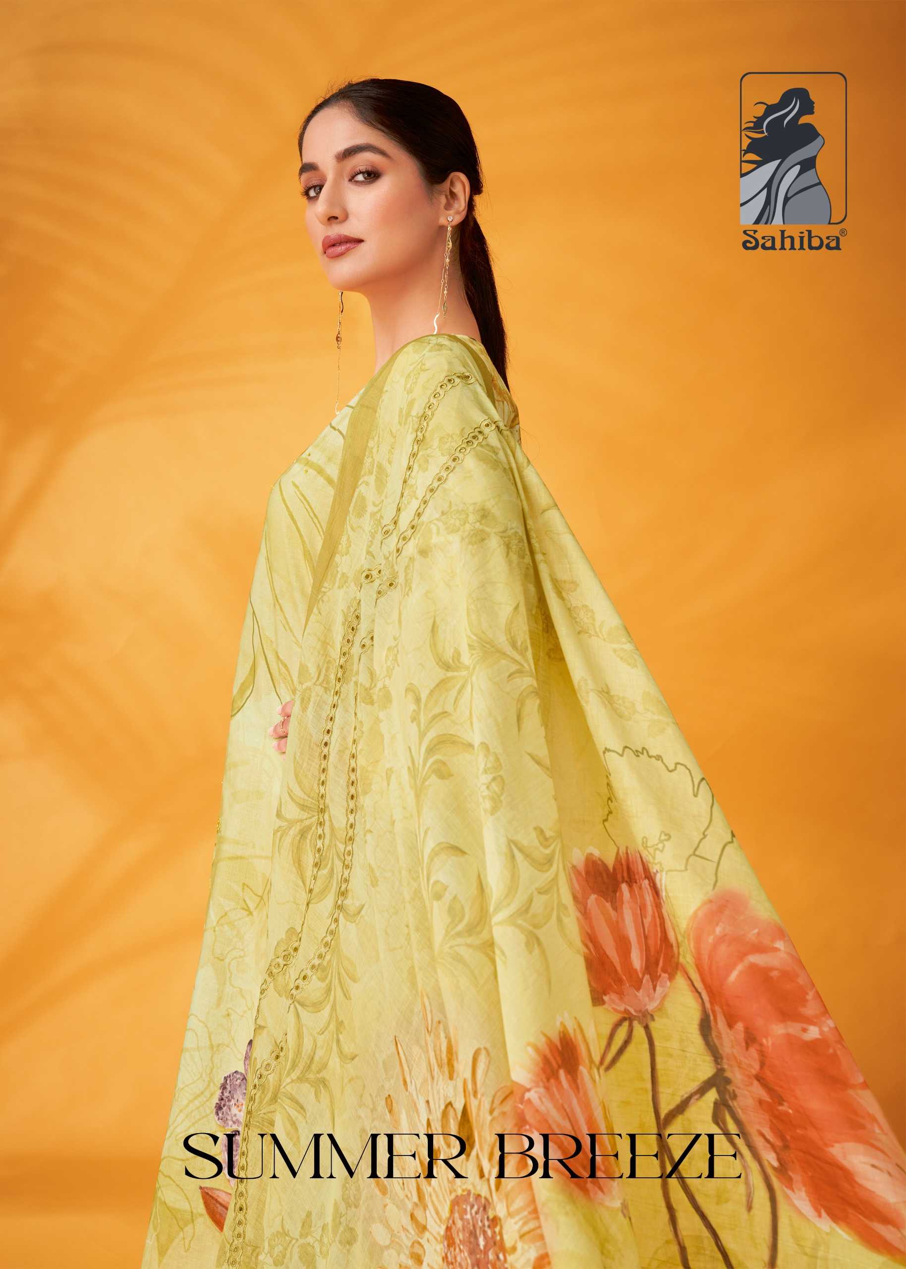 Sahiba SUMMER BREEZE Dress Material Wholesale catalog
