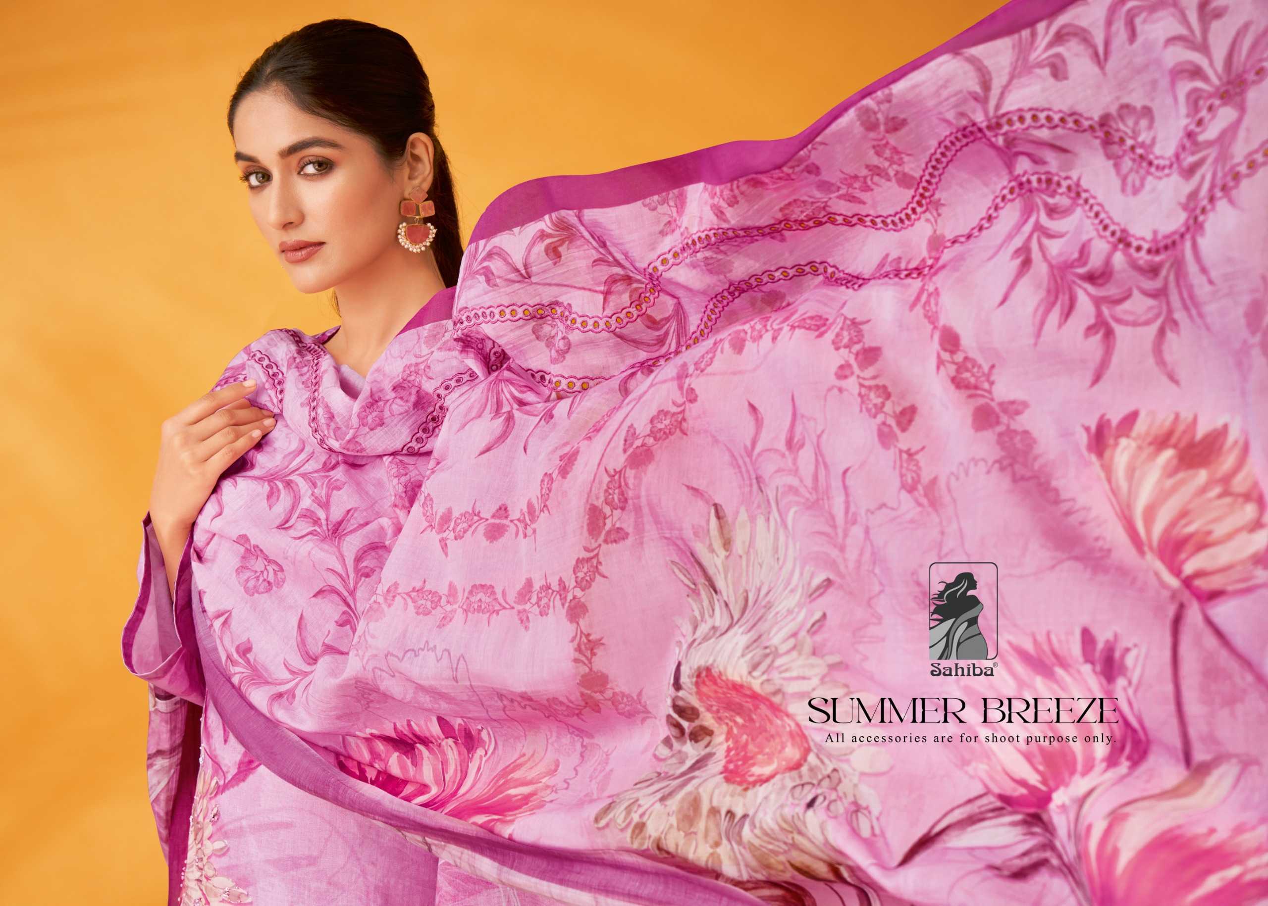 Sahiba SUMMER BREEZE Dress Material Wholesale catalog