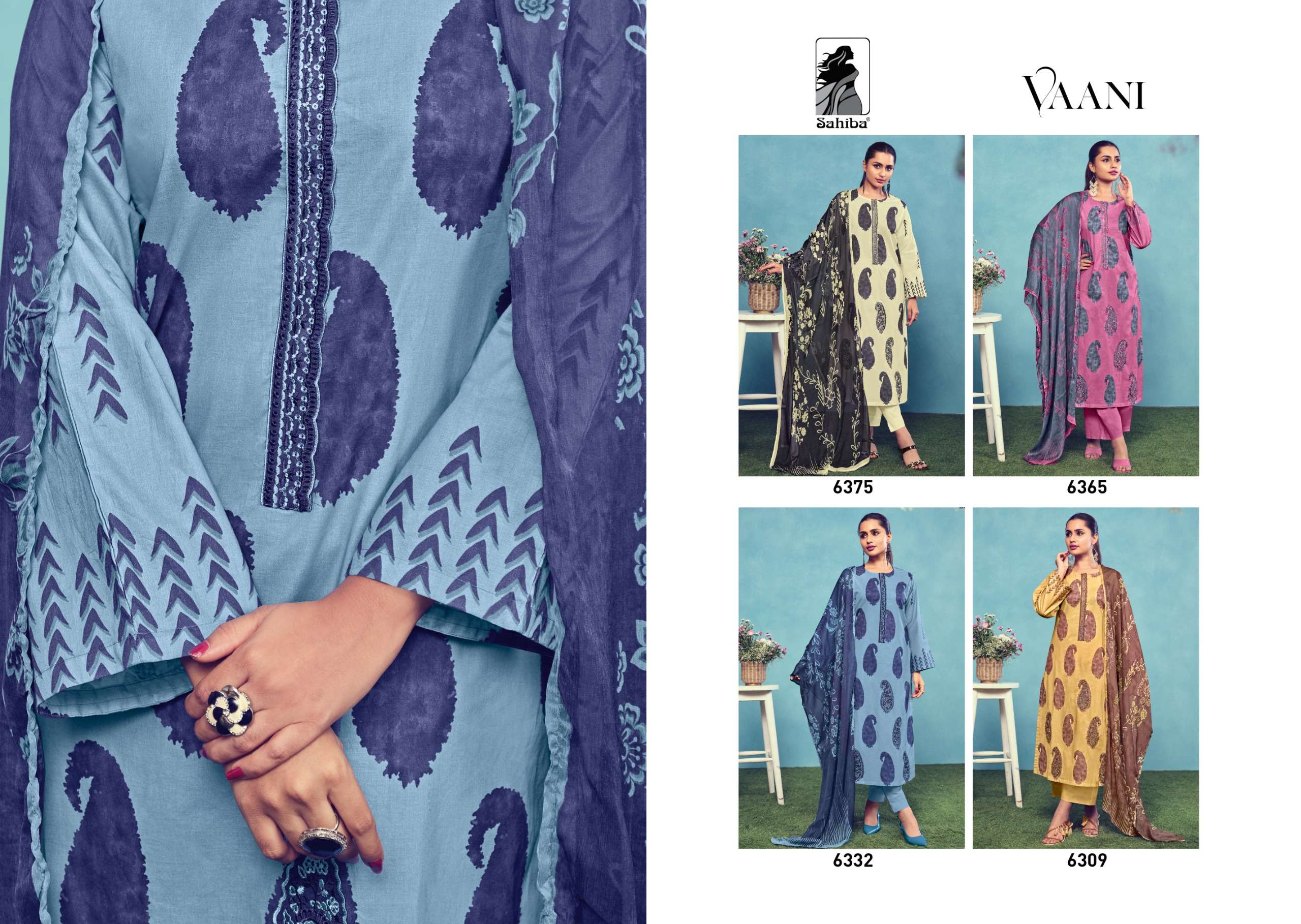 SAHIBA VAANI Salwar Kameez Wholesale catalog 