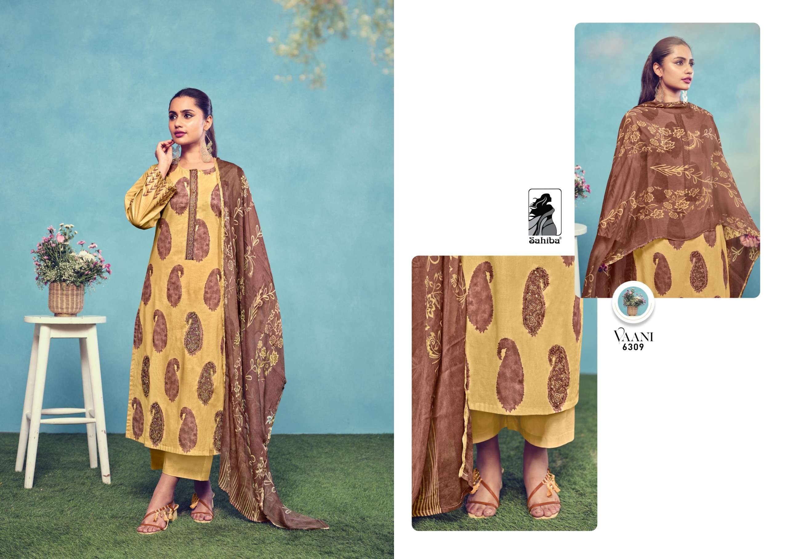 SAHIBA VAANI Salwar Kameez Wholesale catalog 