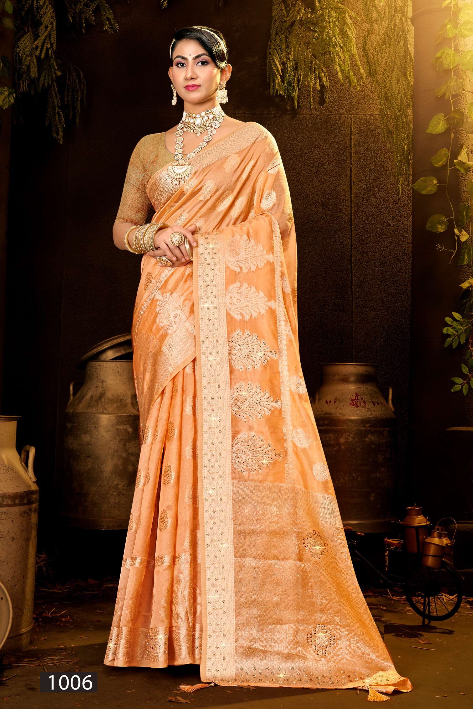 Saroj Blue Bird Vol - 2 Cotton silk with swarovski  Saree Wholesale catalog    