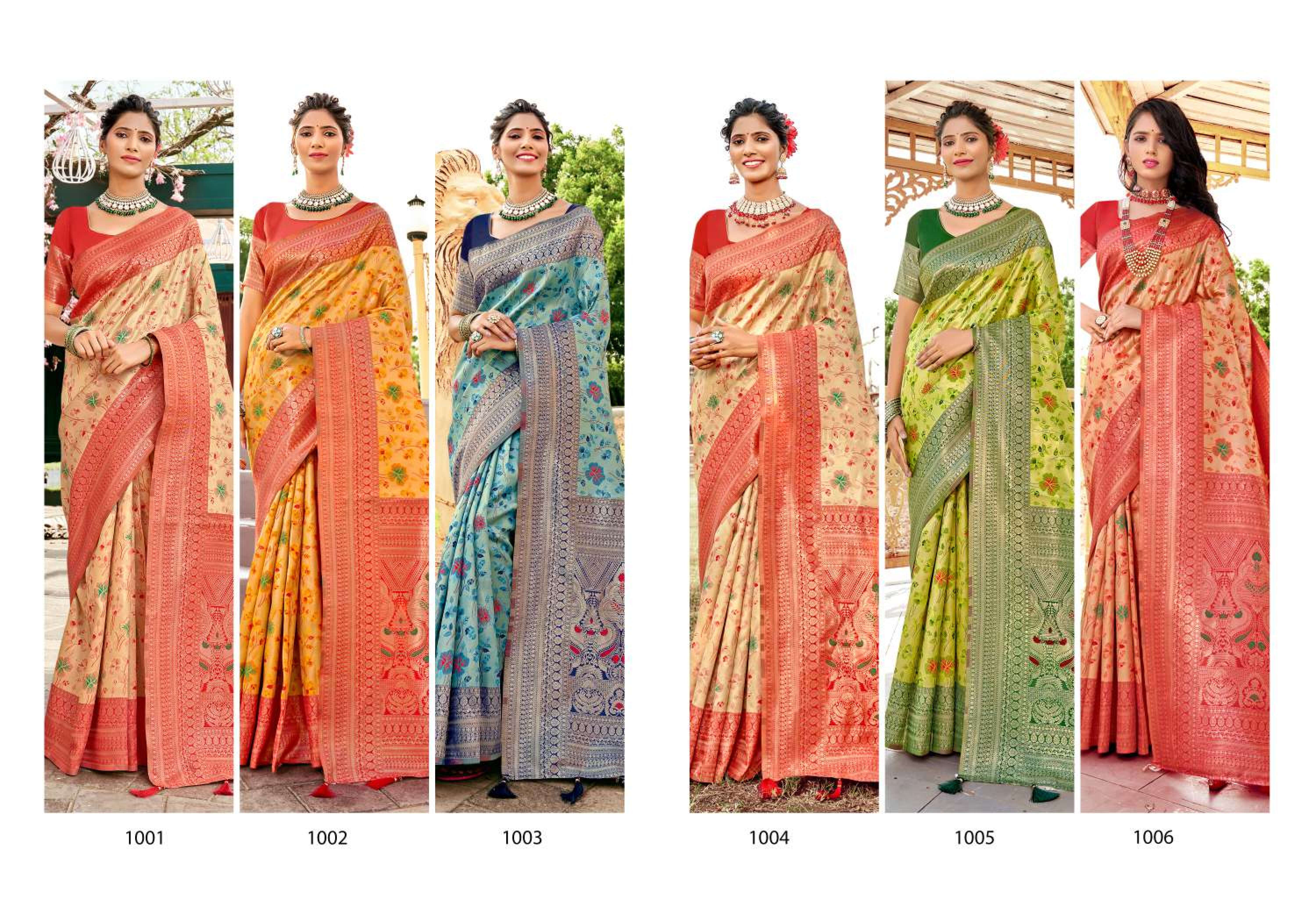 Saroj Nirmaya Vol.3 Soft silk saree rich pallu Wholesale catalog  
