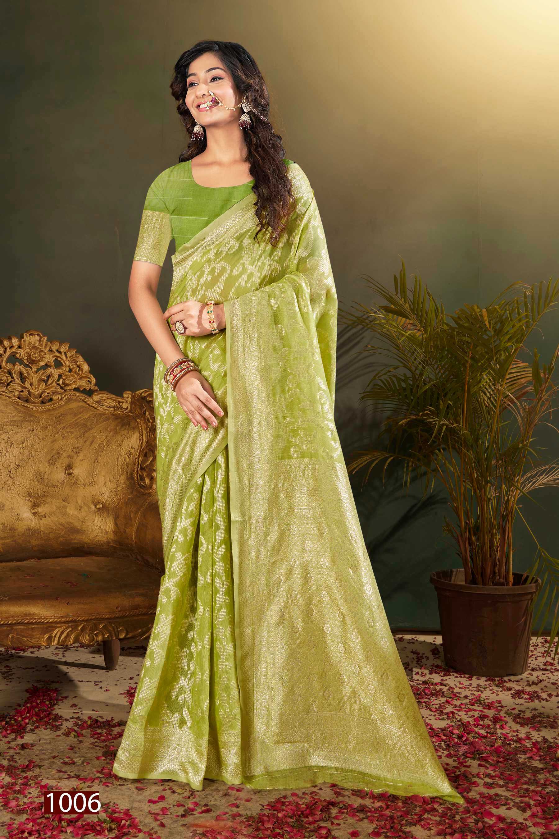 Saroj Pacific Cotton  Vol.2 Soft cotton rich pallu  Saree Wholesale catalog    