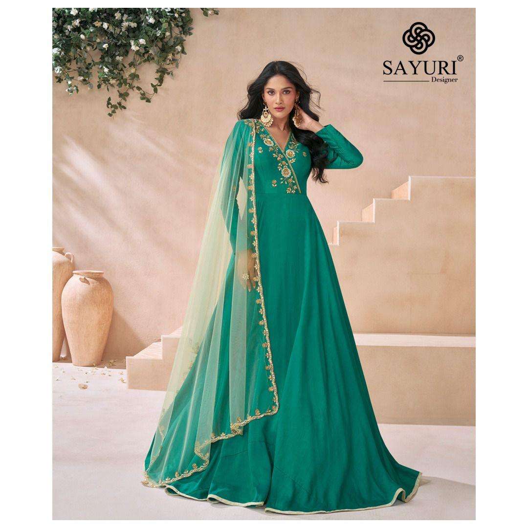 SAYURI DESIGNER DIVA Kurti Long Gown Wholesale catalog