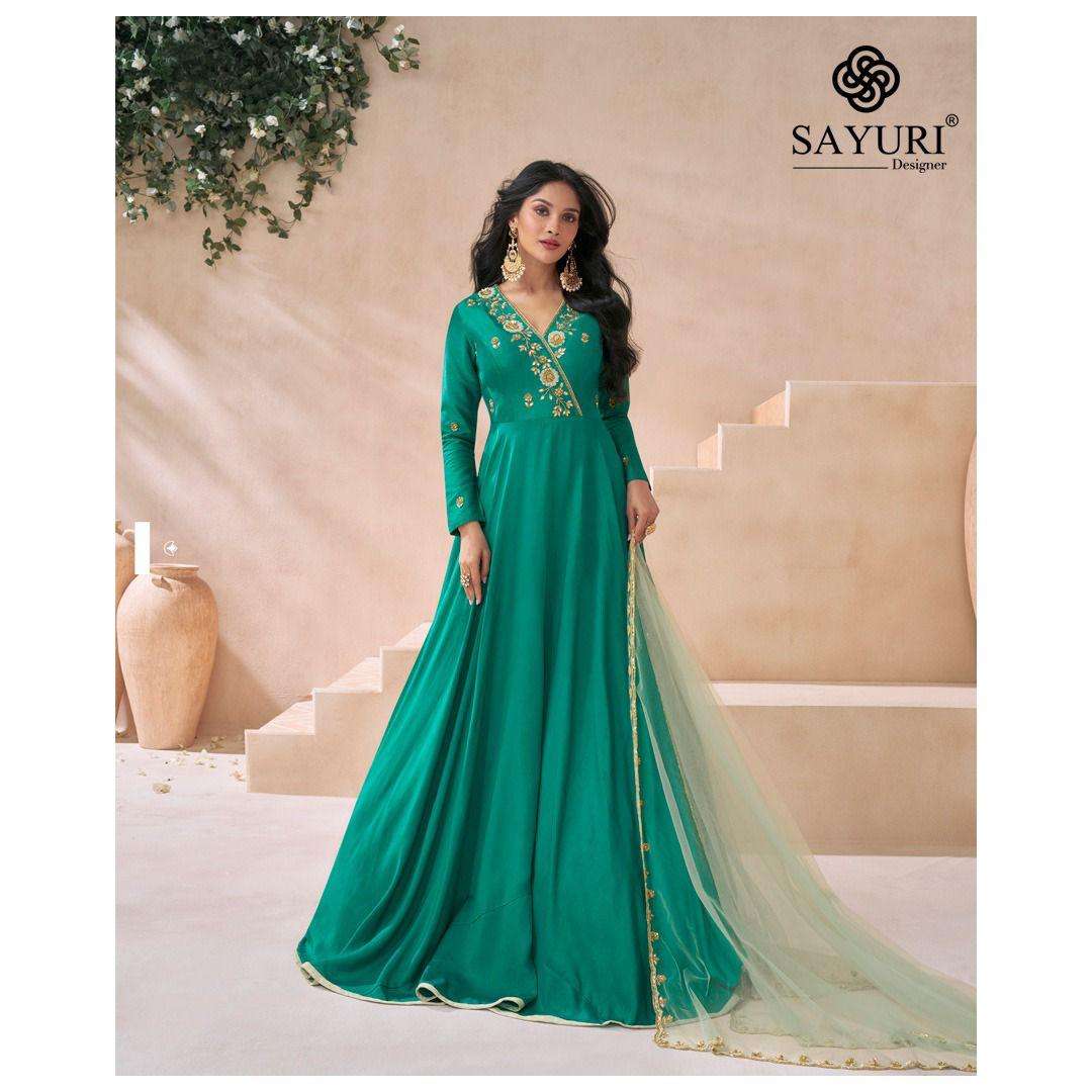 SAYURI DESIGNER DIVA Kurti Long Gown Wholesale catalog