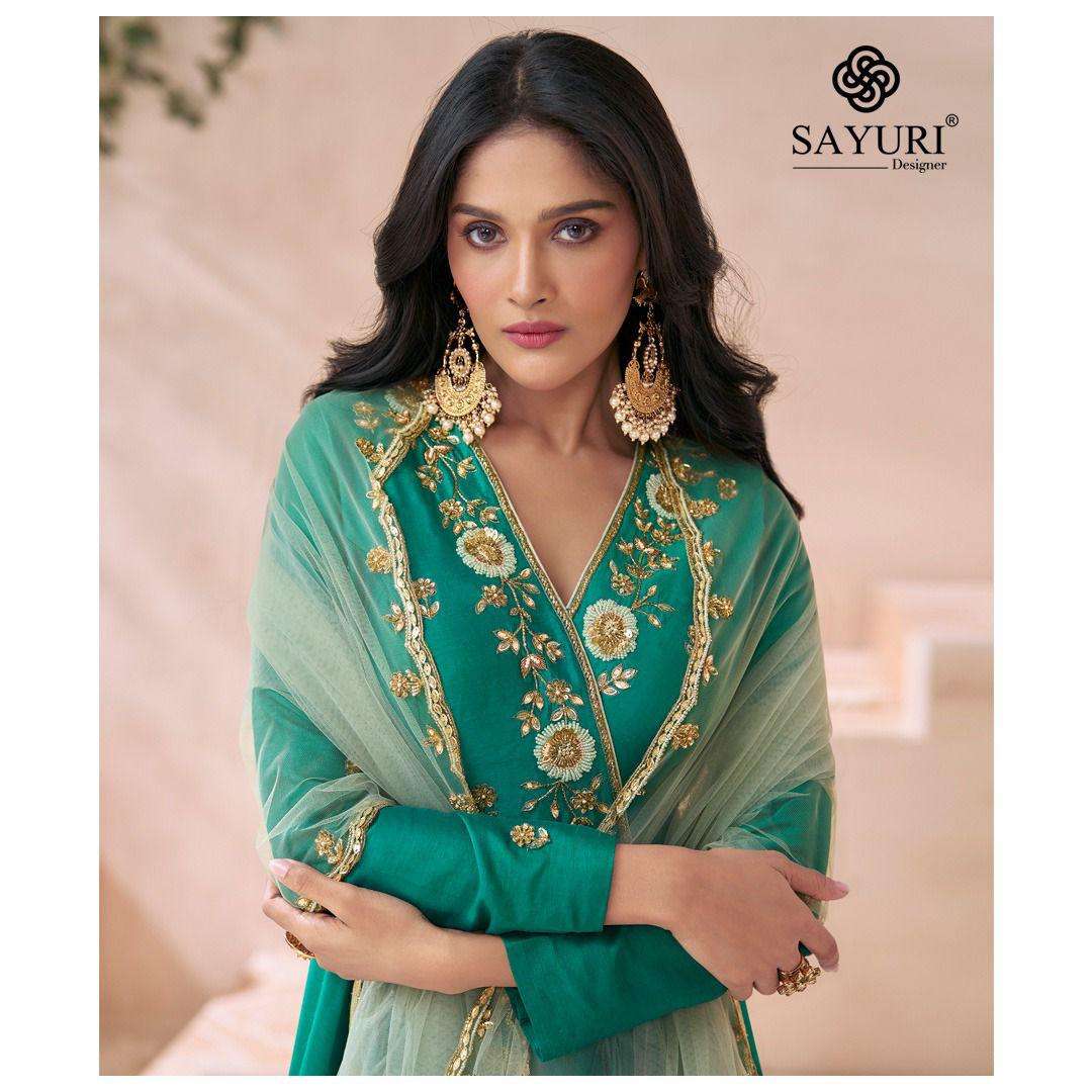 SAYURI DESIGNER DIVA Kurti Long Gown Wholesale catalog