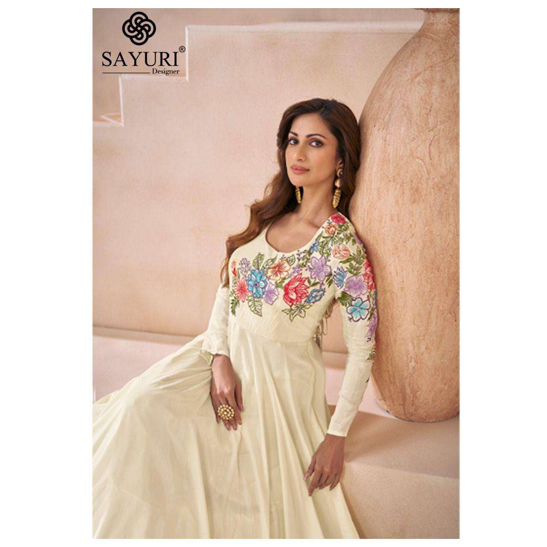 SAYURI DESIGNER DIVA Kurti Long Gown Wholesale catalog