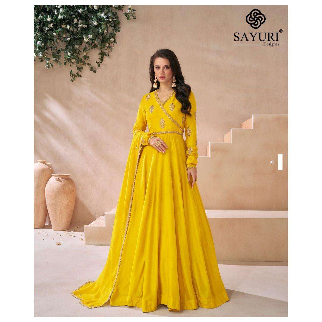 SAYURI DESIGNER DIVA Kurti Long Gown Wholesale catalog