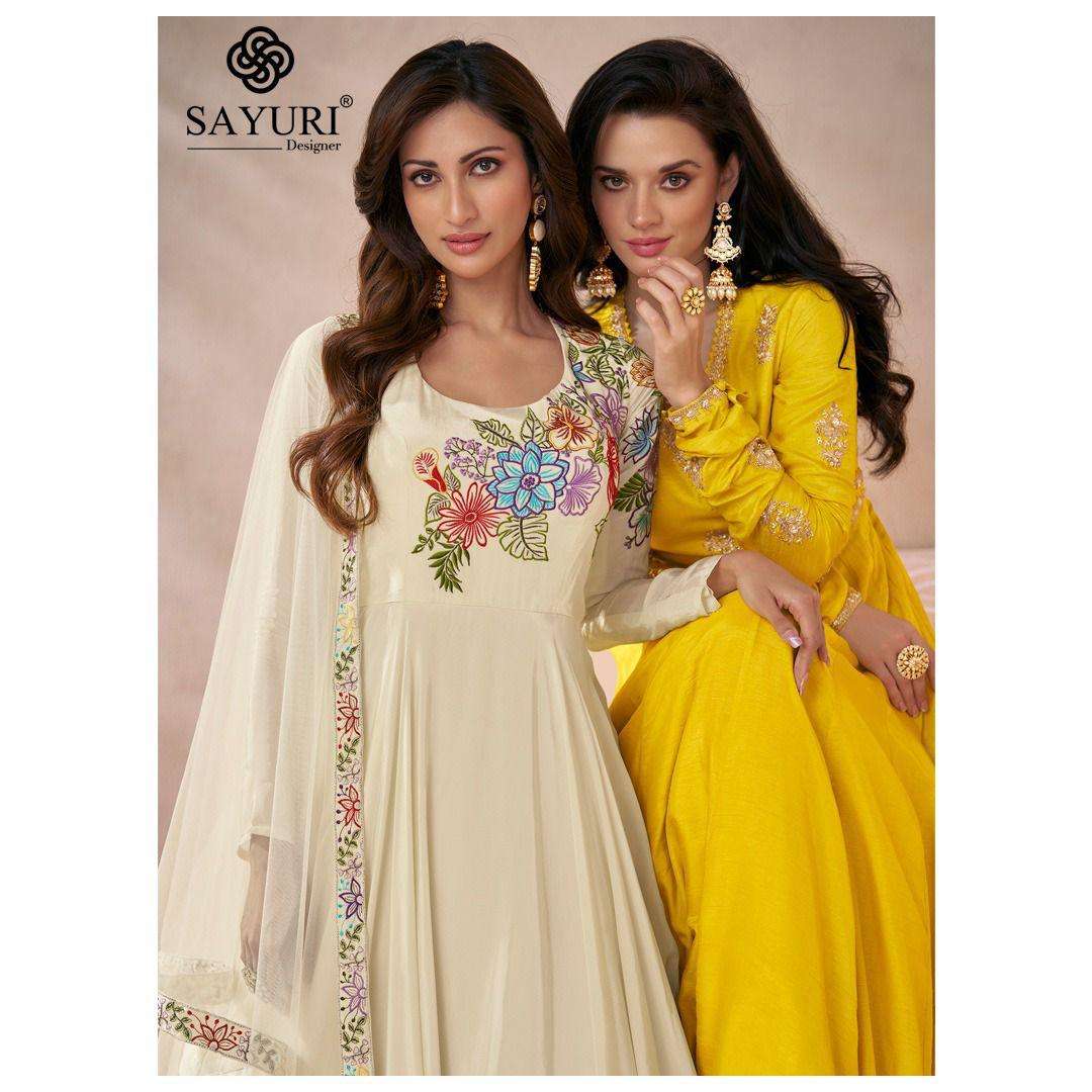 SAYURI DESIGNER DIVA Kurti Long Gown Wholesale catalog