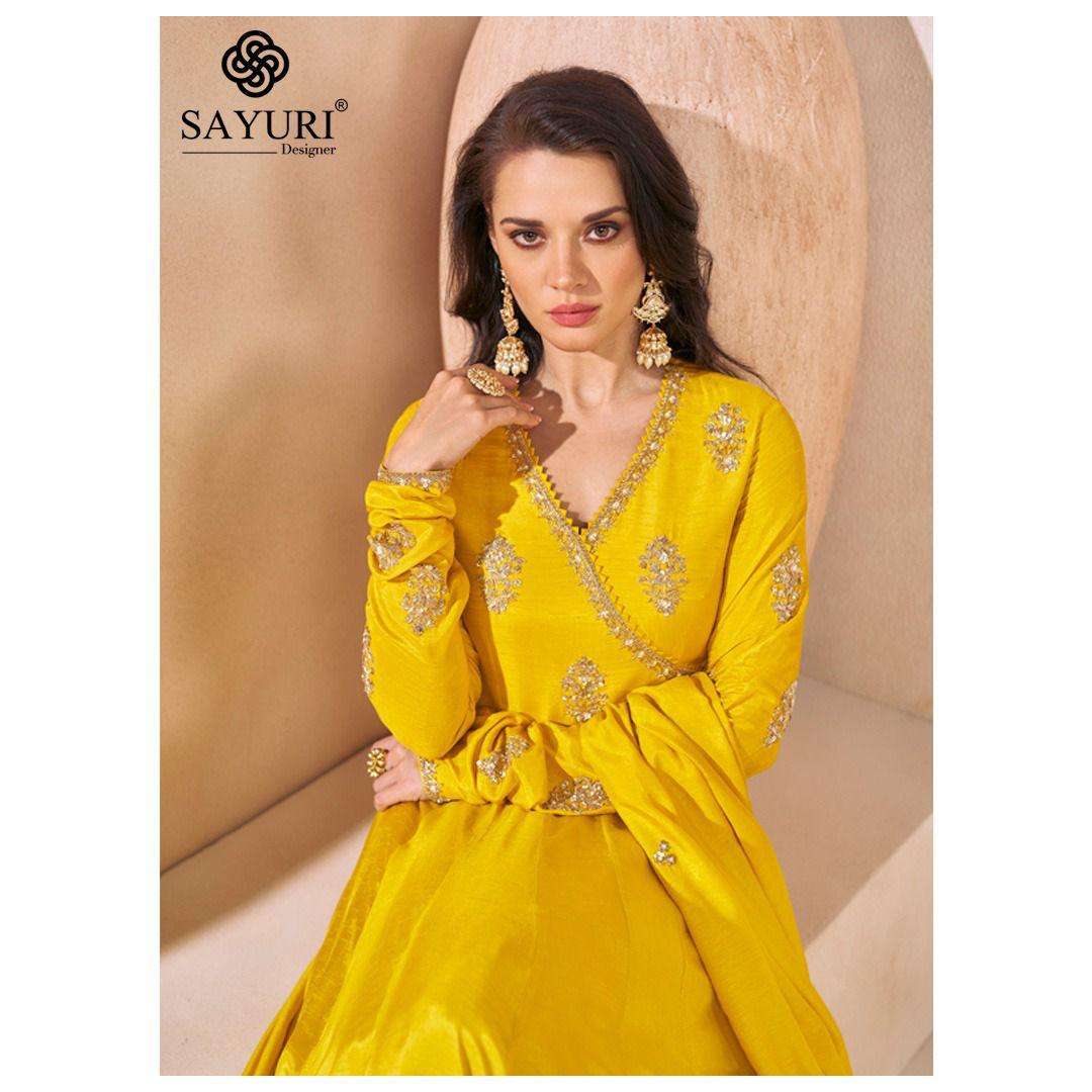 SAYURI DESIGNER DIVA Kurti Long Gown Wholesale catalog