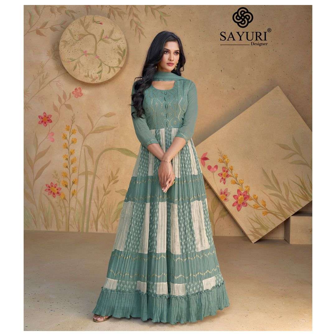 Sayuri Floral 2 Georgette Designer Salwar Kameez Wholesale catalog