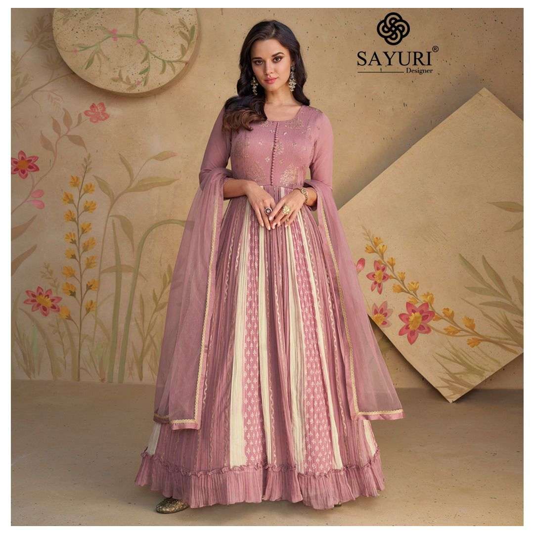 Sayuri Floral 2 Georgette Designer Salwar Kameez Wholesale catalog
