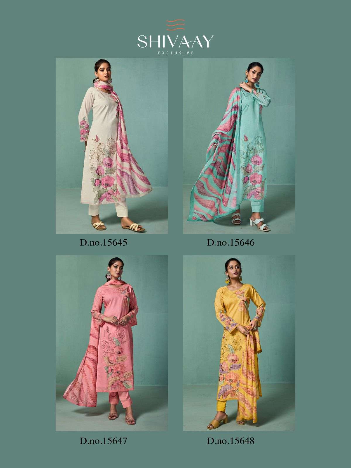 SHIVAAY IZHAAR Dress Materials Wholesale catalog