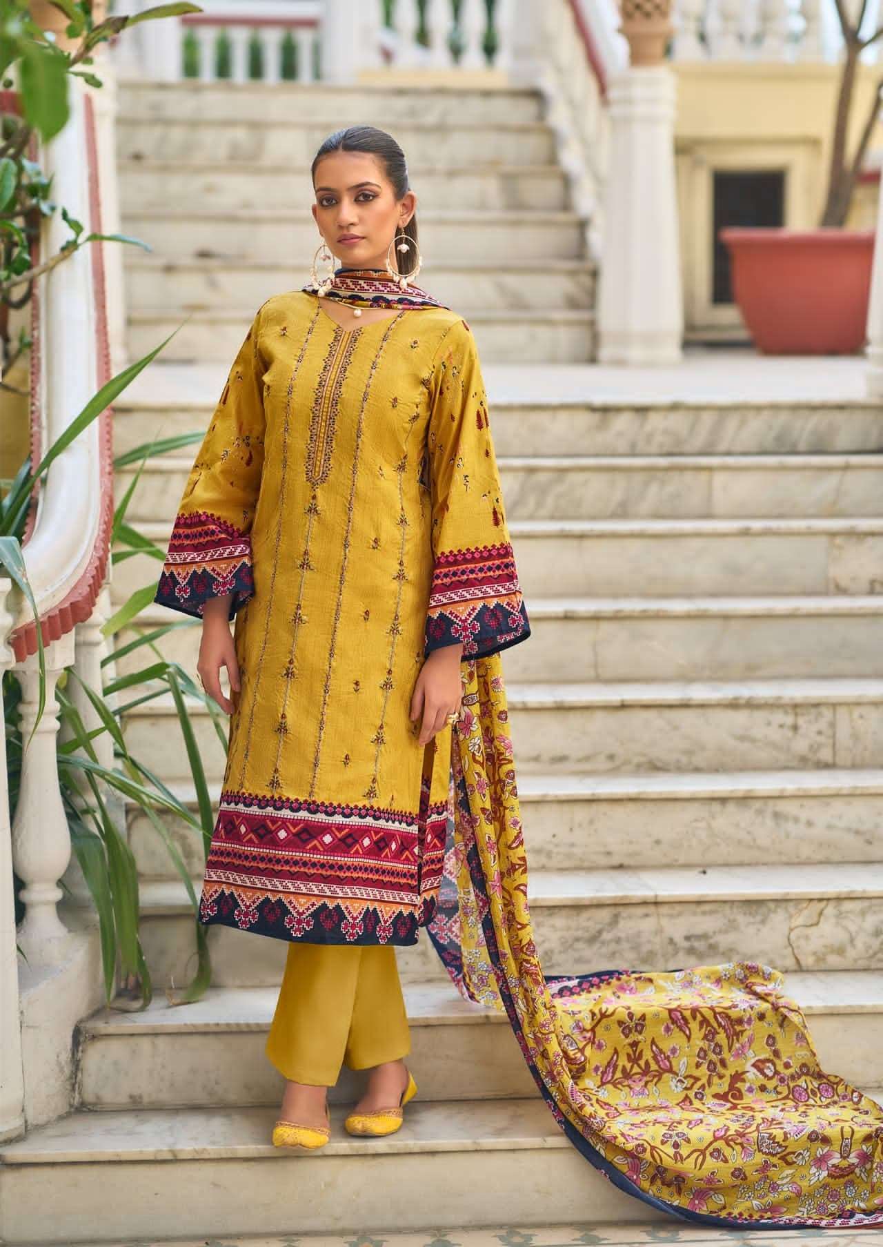 Shraddha Bin Saeed Lawn Collection Vol 9 Pakistani Suit Wholesale catalog