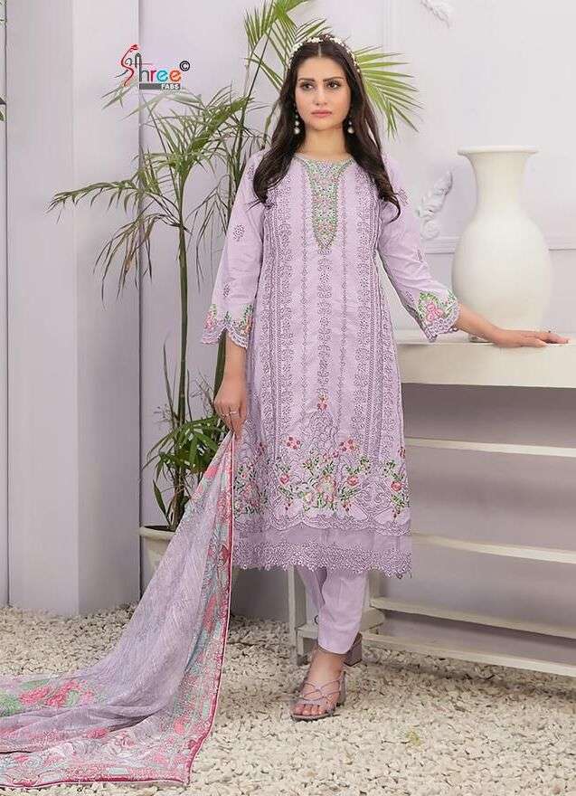Shree Mariya B Vol 3 Nx Chiffon Dupatta Pakistani Suits Wholesale catalog