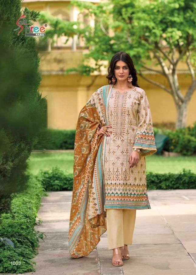 Shree Riwaz Chiffon Dupatta Salwar Suits Wholesale catalog