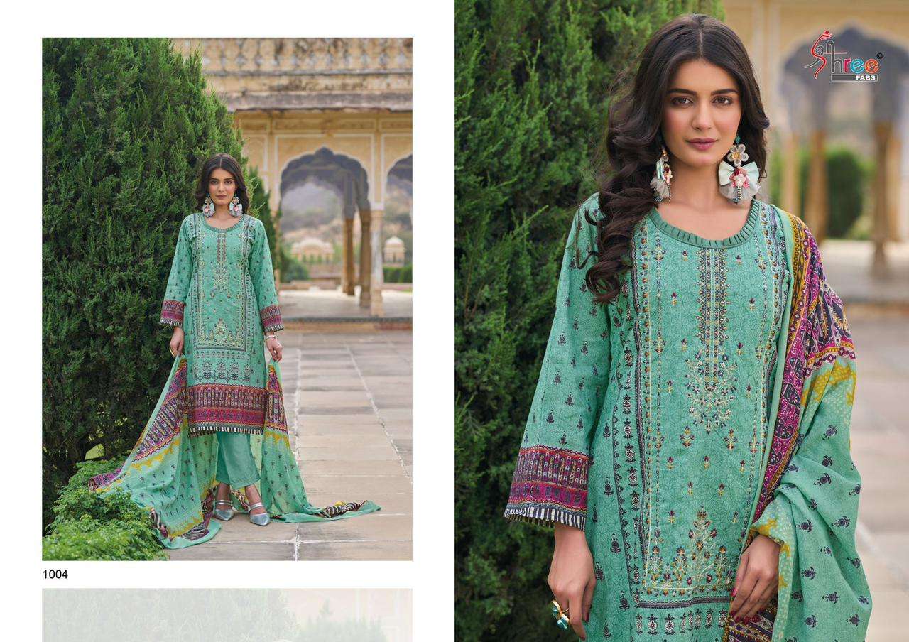 Shree Shanaya Chiffon Dupatta Salwar Kameez Wholesale catalog