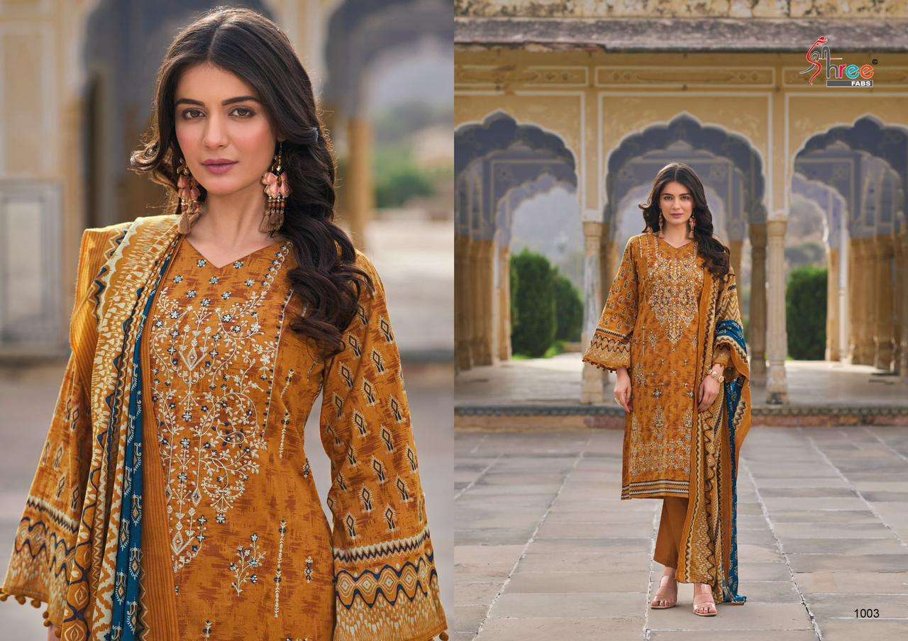 Shree Shanaya Chiffon Dupatta Salwar Kameez Wholesale catalog