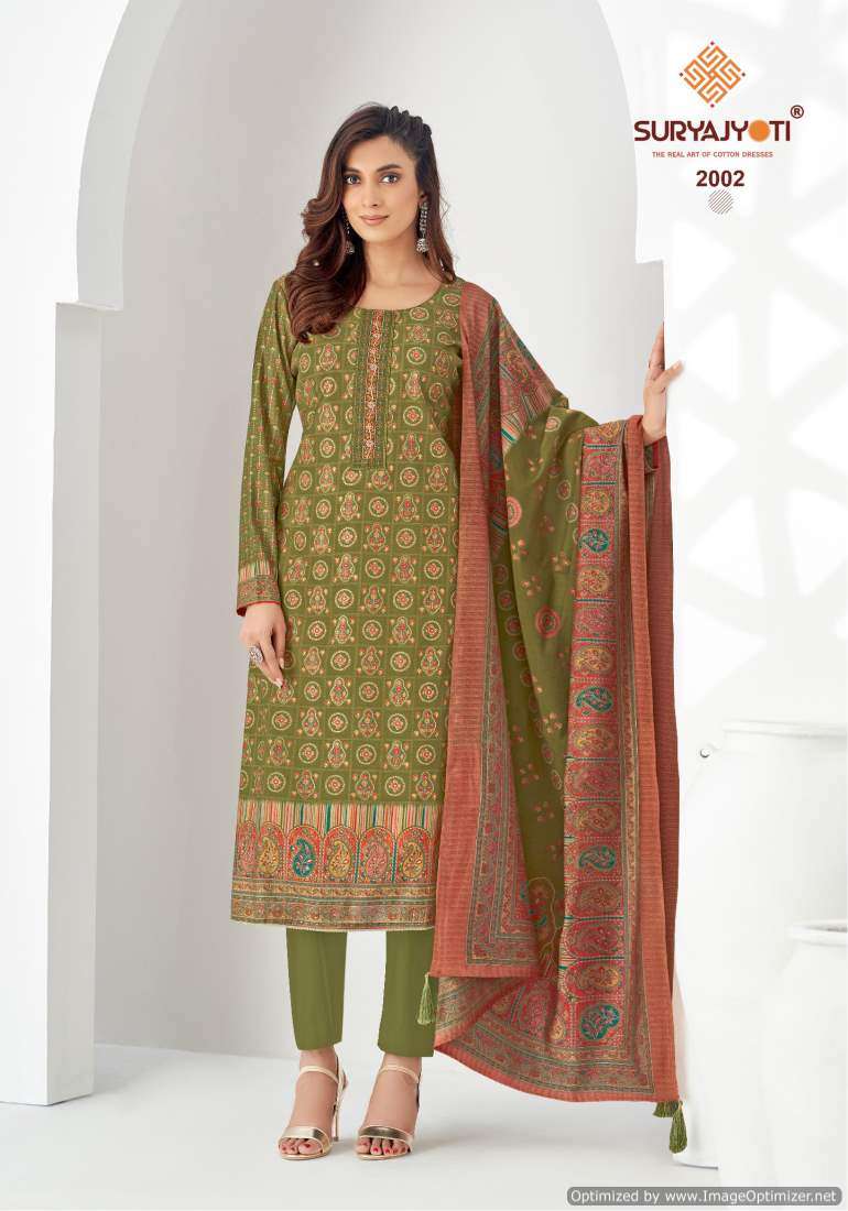Suryajyoti Pushpa Vol-2 -Dress Material - Wholesale Catalog