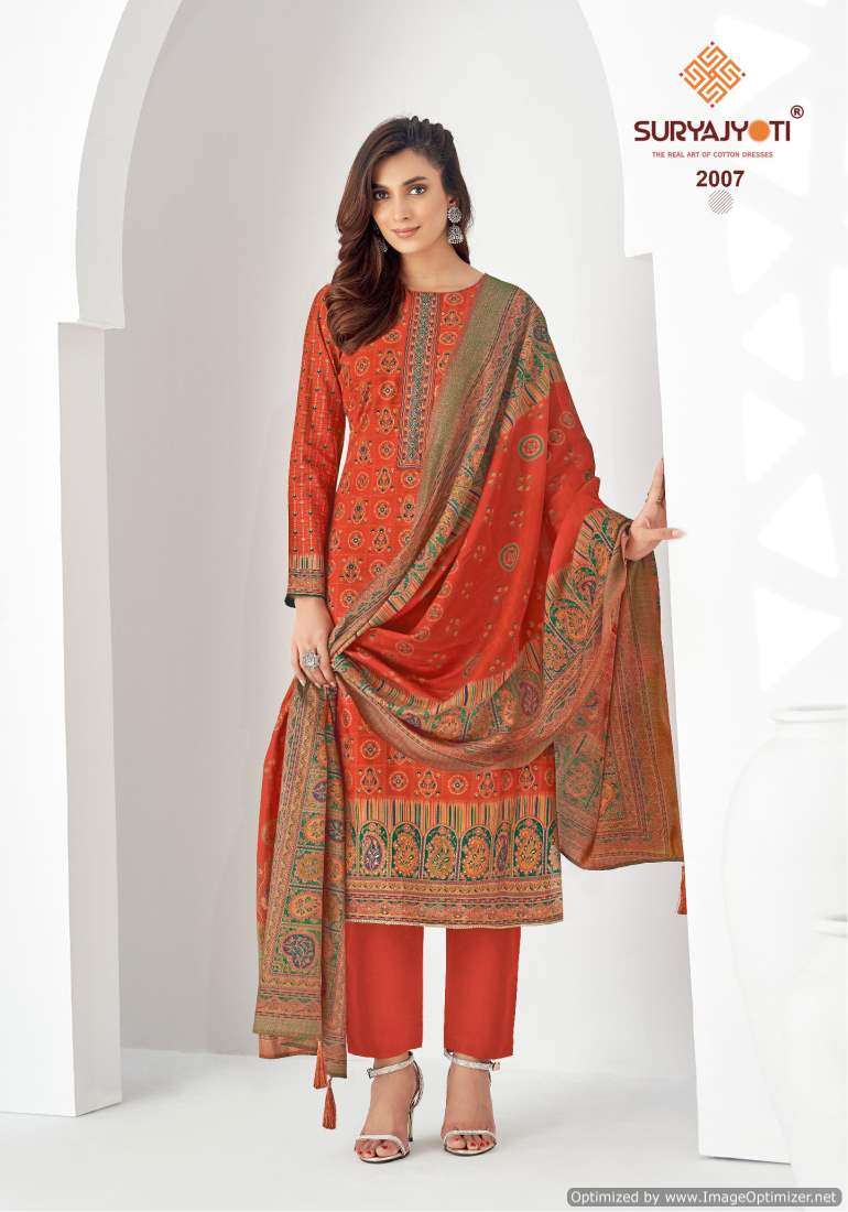 Suryajyoti Pushpa Vol-2 -Dress Material - Wholesale Catalog