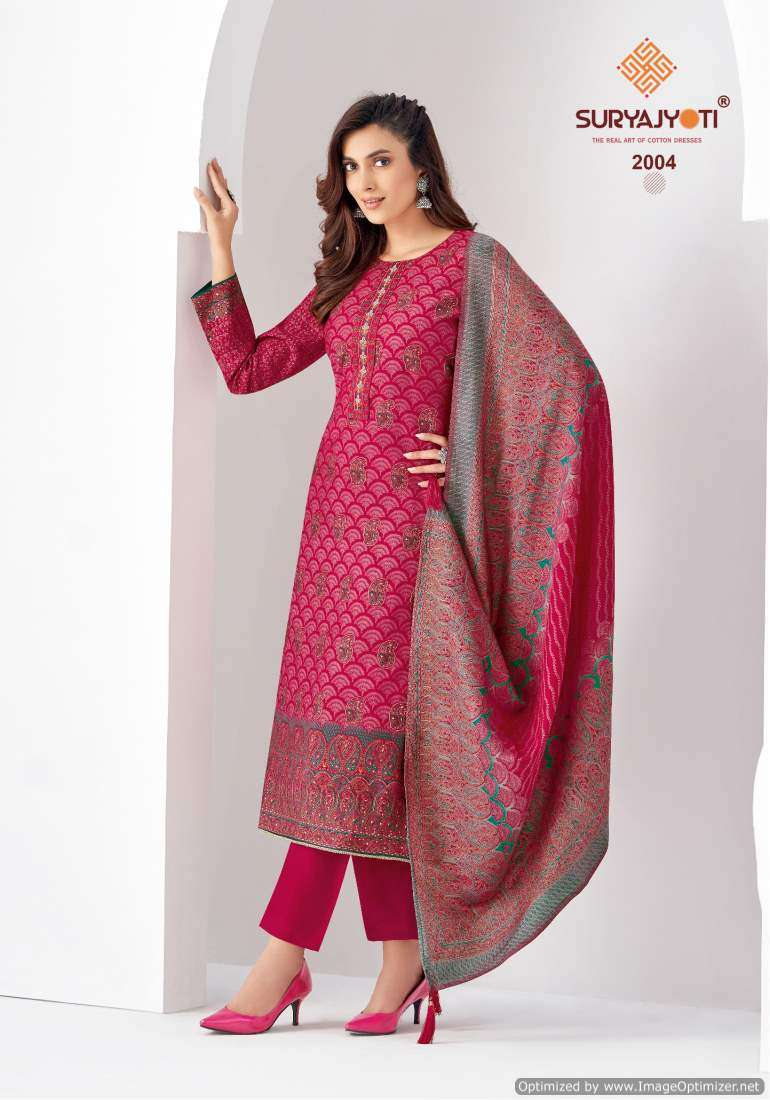 Suryajyoti Pushpa Vol-2 -Dress Material - Wholesale Catalog