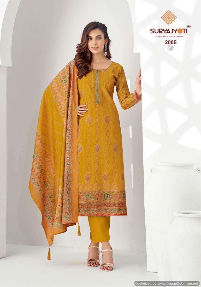 Suryajyoti Pushpa Vol-2 -Dress Material - Wholesale Catalog
