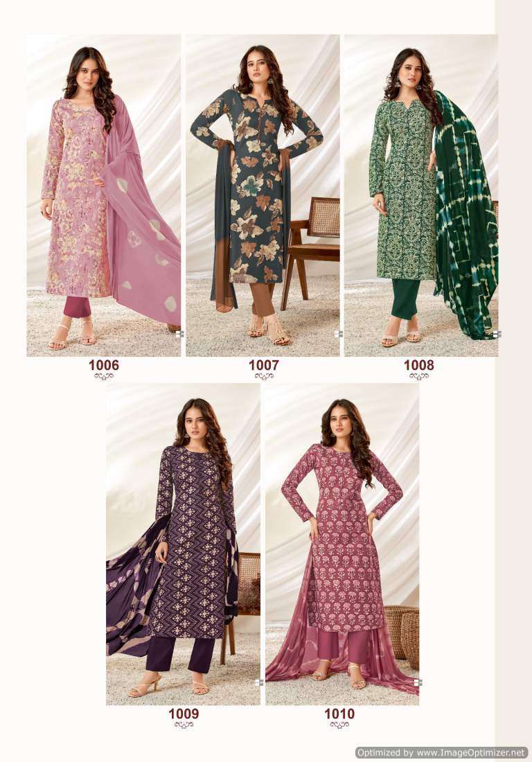 Suryajyoti Siya Vol-1 – Dress Material - Wholesale Catalog