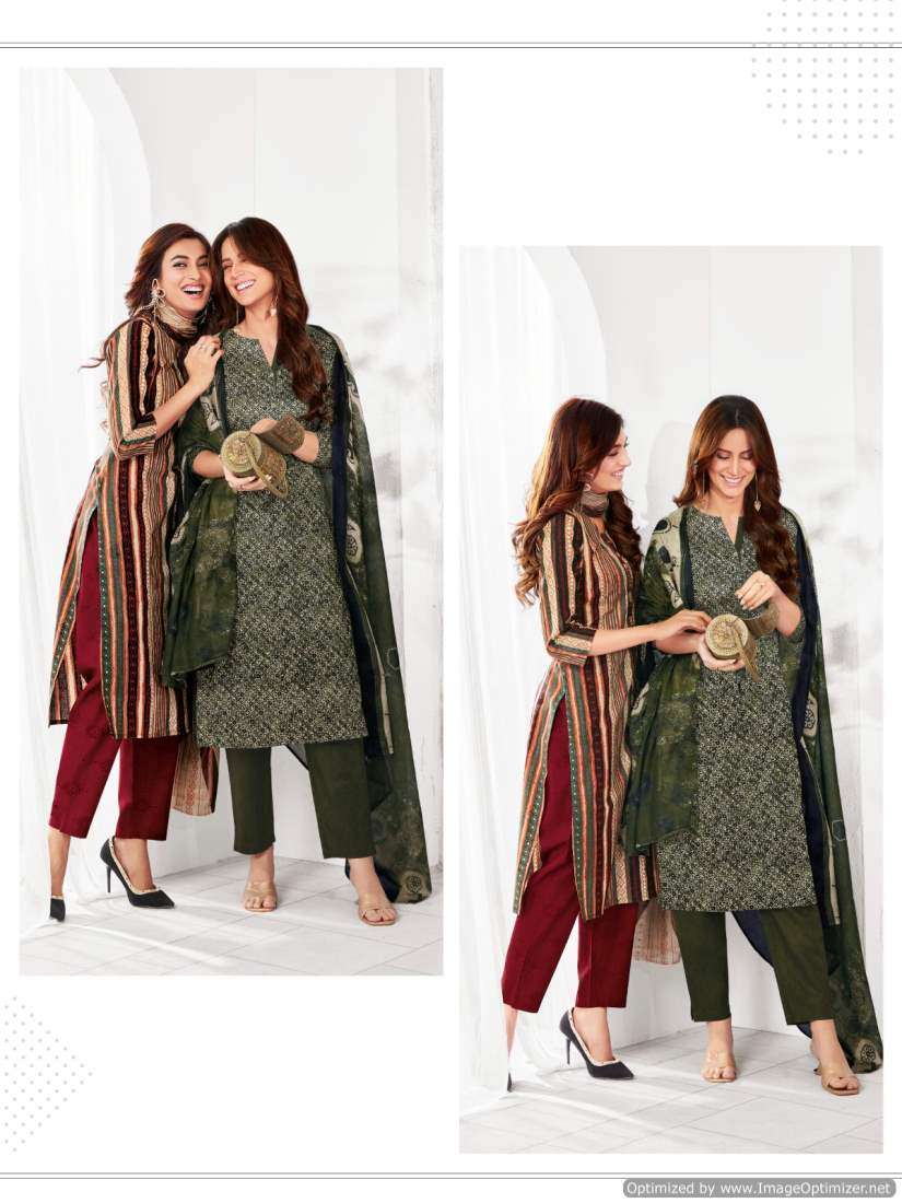 Suryajyoti Trendy Vol-61 – Kurti Pant With Dupatta - Wholesale Catalog