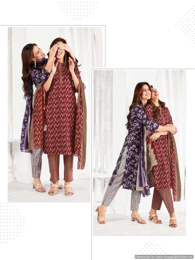 Suryajyoti Trendy Vol-61 – Kurti Pant With Dupatta - Wholesale Catalog