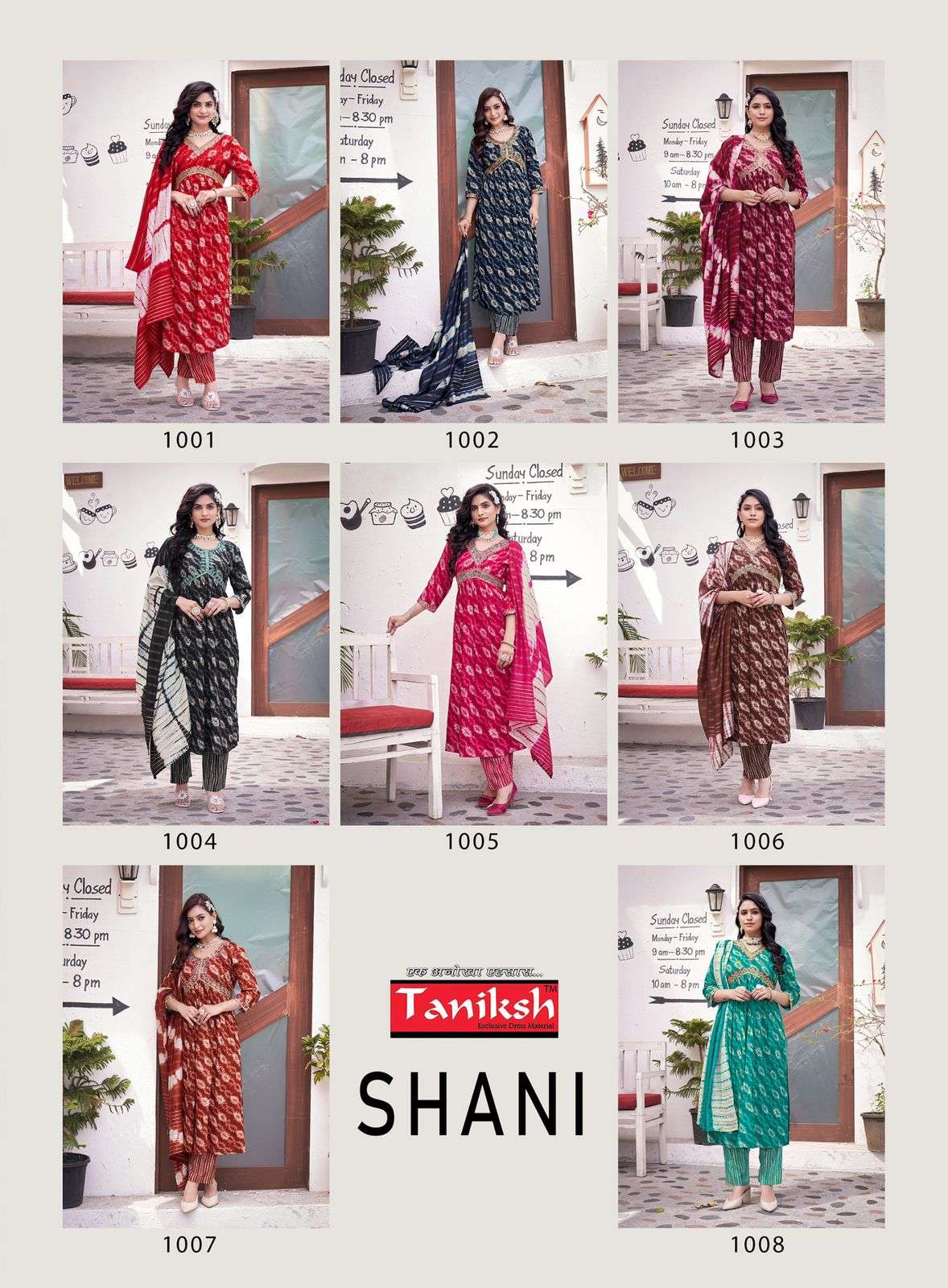 TANIKSH SHANI vol -1 Kurti Wholesale catalog
