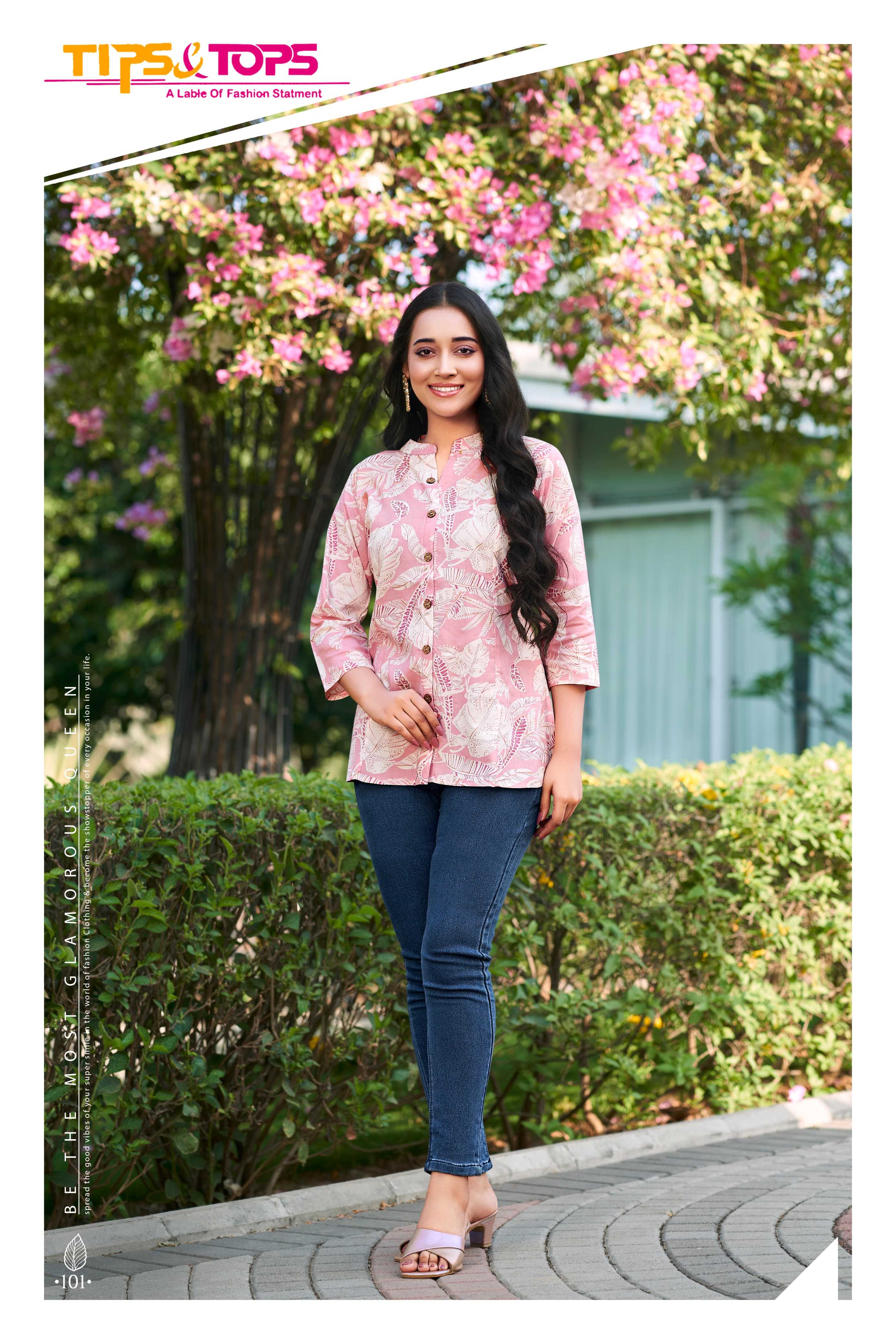 TIPS & TOPS BABY Vol 03 Kurti Wholesale catalog