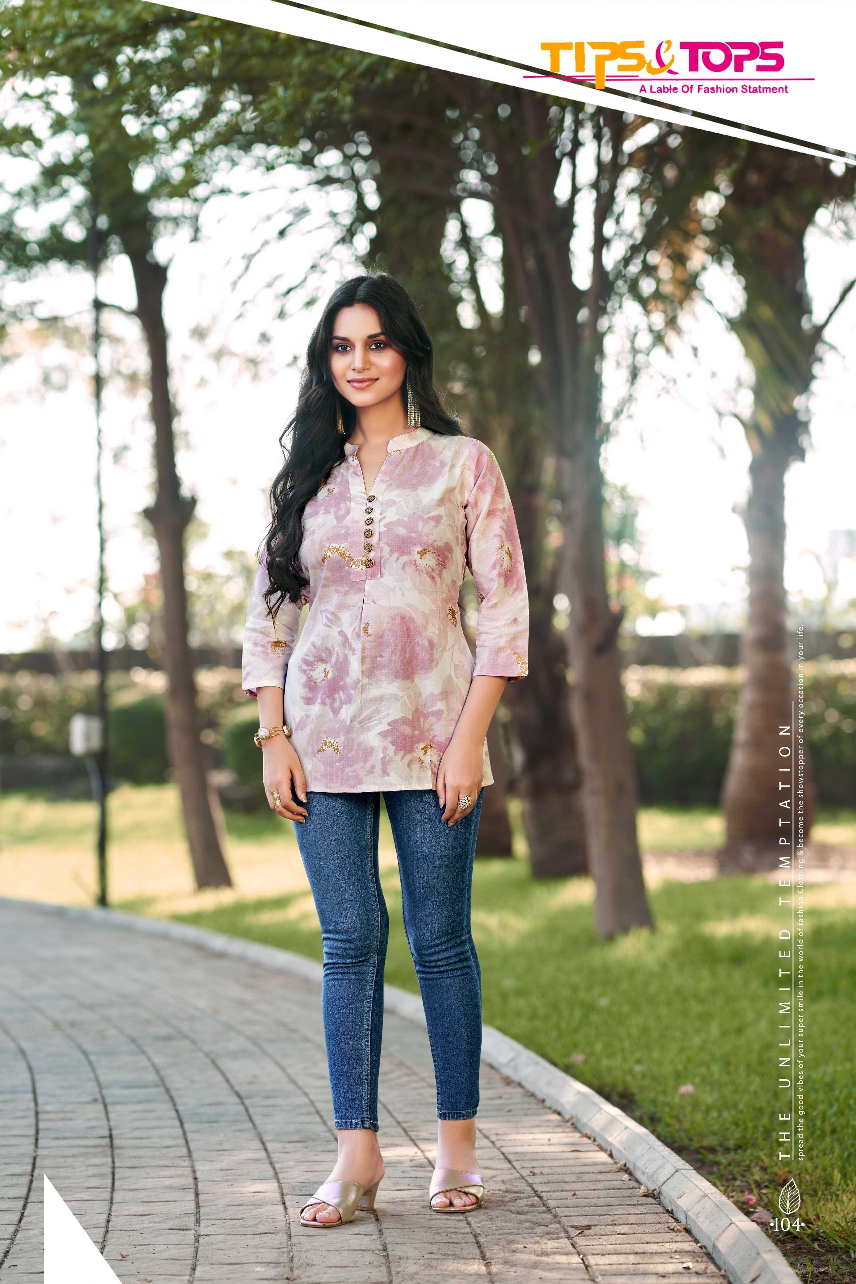 TIPS & TOPS BABY Vol 03 Kurti Wholesale catalog