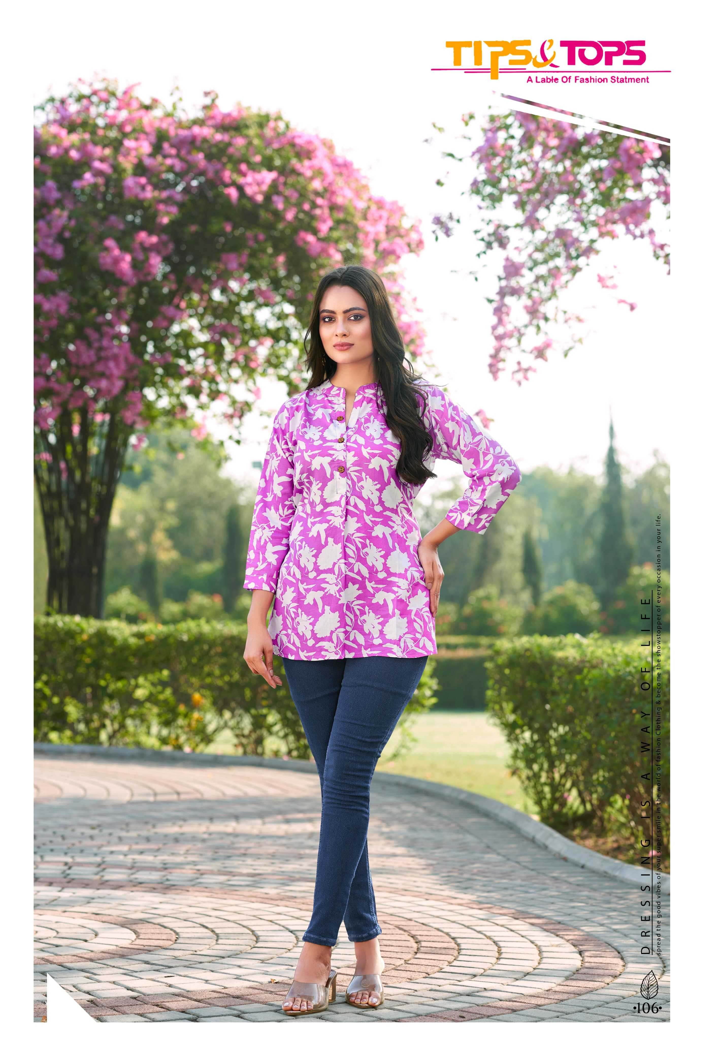TIPS & TOPS BABY Vol 03 Kurti Wholesale catalog