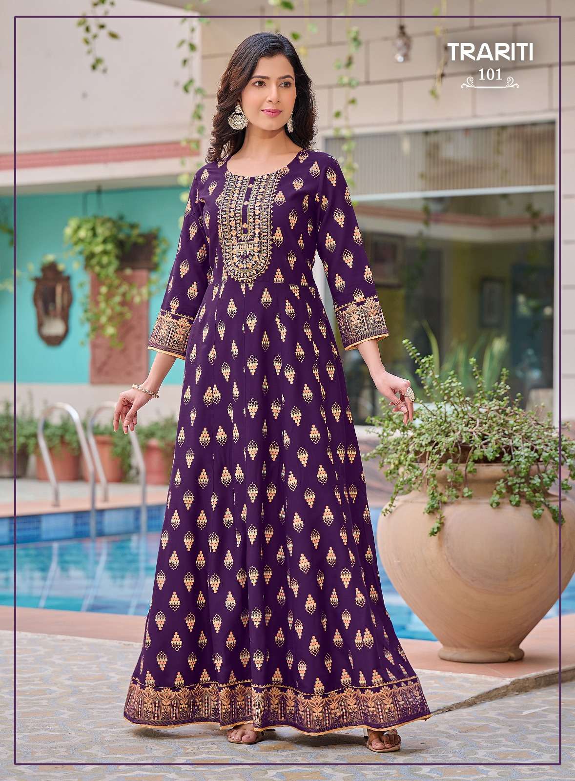 Trariti Heavy Rayon Kurti Wholesale catalog