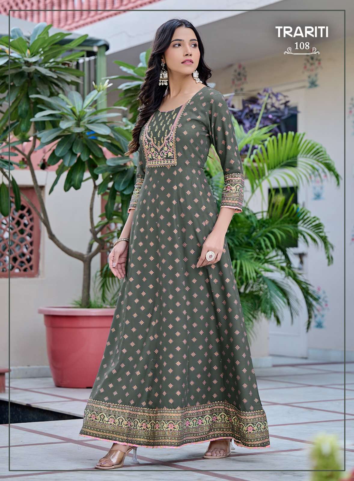 Trariti Heavy Rayon Kurti Wholesale catalog